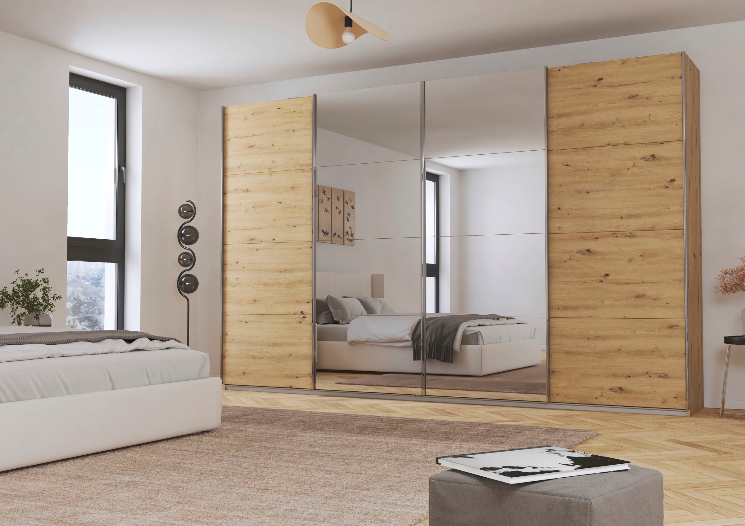 rauch Schwebetürenschrank "Kleiderschrank Schrank Garderobe Wäscheschrank A günstig online kaufen