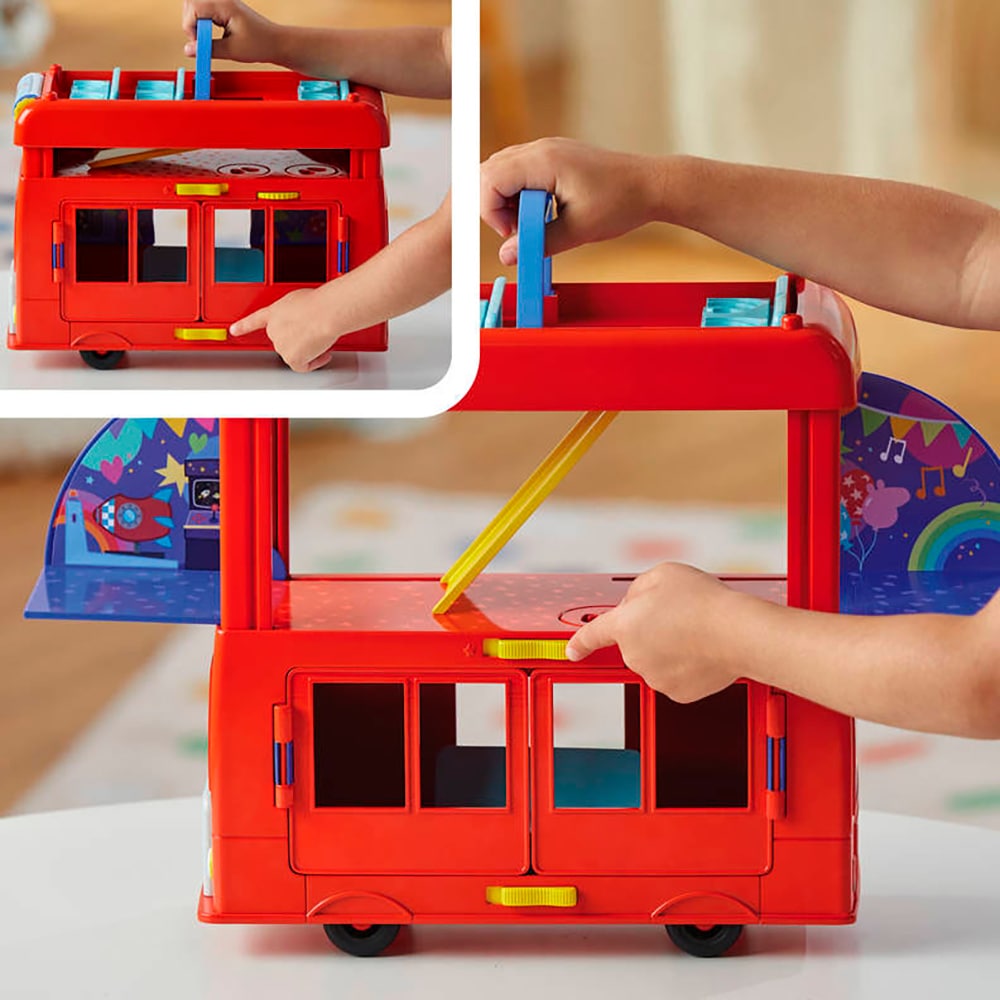 Hasbro Spielwelt »Peppa Pig, Peppas 2-in-1 Partybus«
