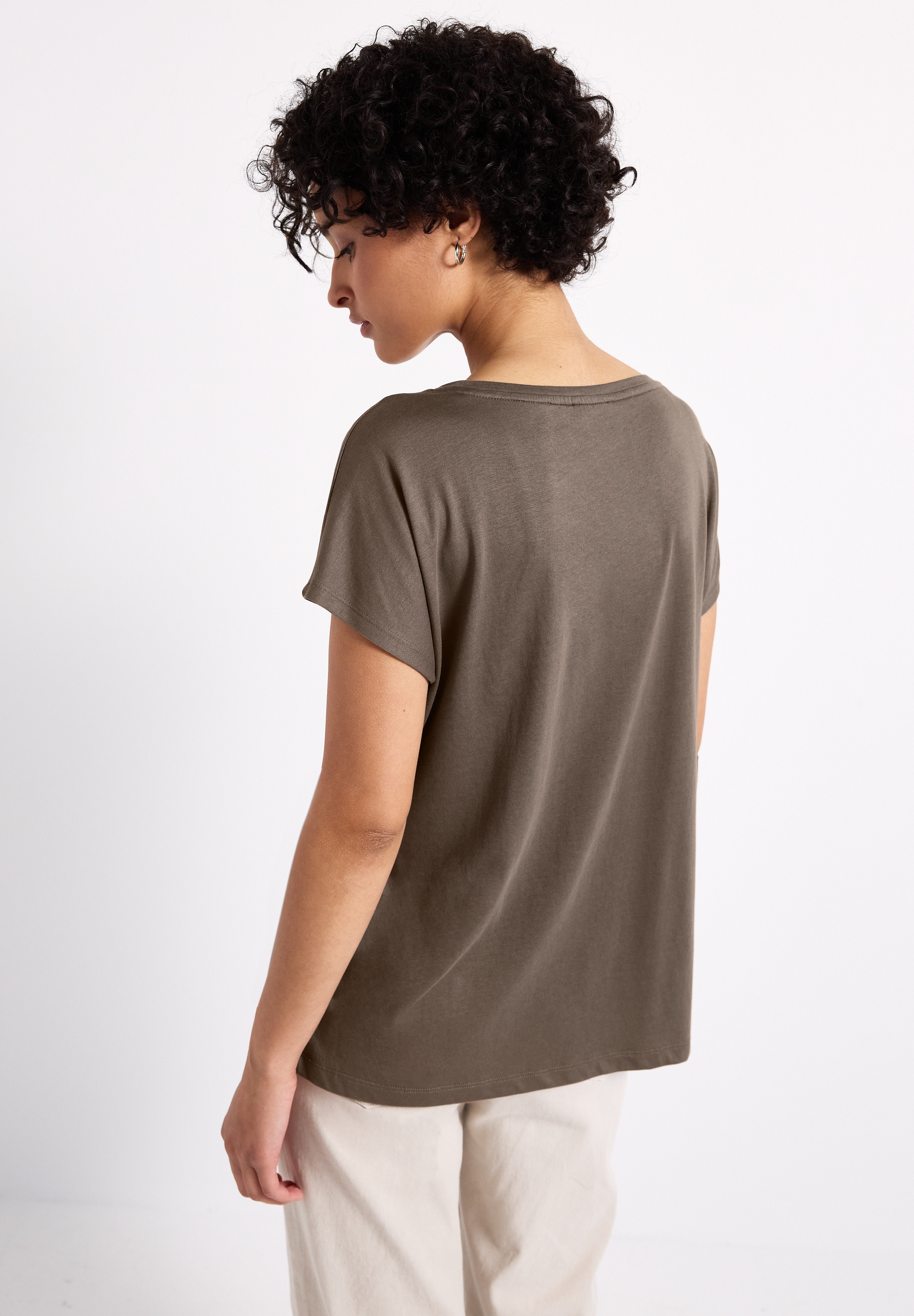 STREET ONE Shirttop, mit Schriftzug