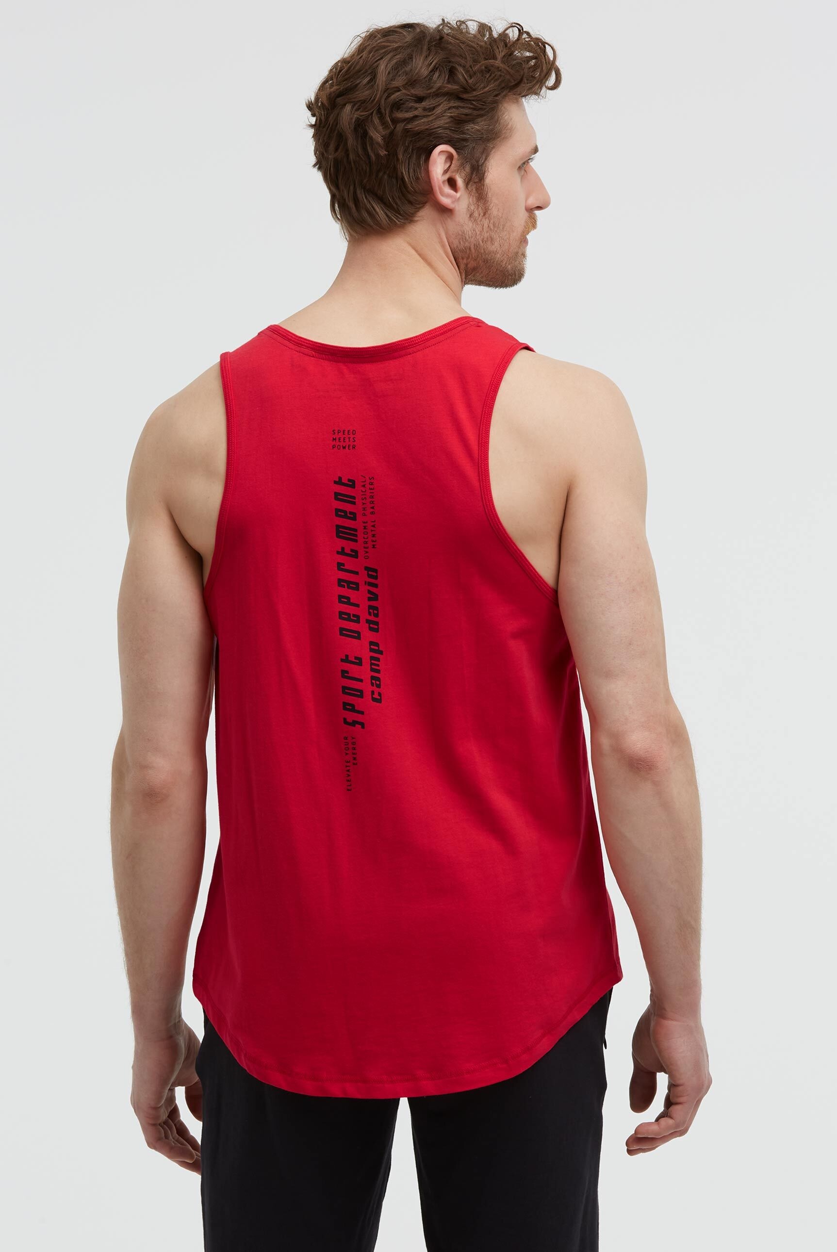 CAMP DAVID Tanktop aus Baumwolle
