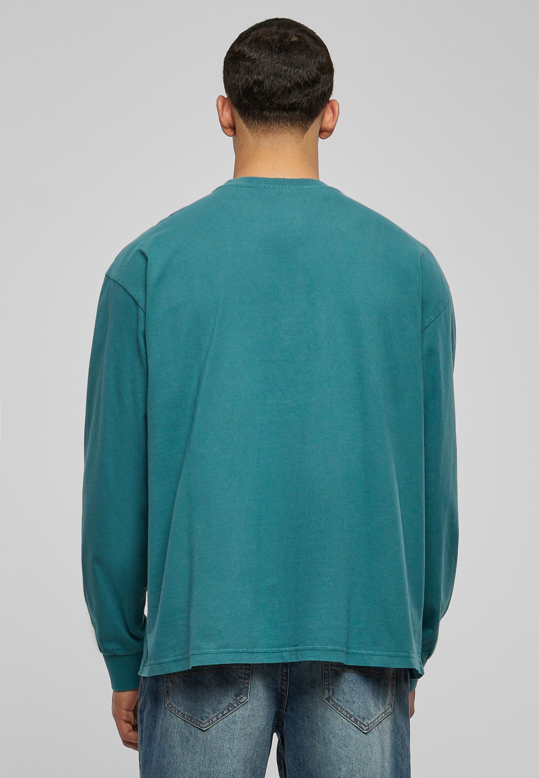 URBAN CLASSICS Longsleeve »Urban Classics Herren Pigment Dyed Pocket Longsleeve«, (1 tlg.)