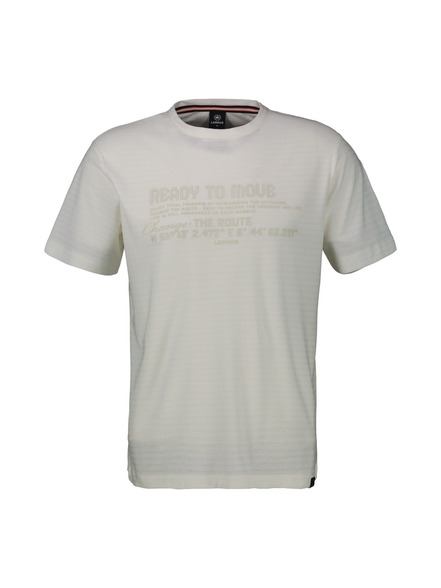 LERROS T-Shirt "LERROS T-Shirt in Strukturqualität" günstig online kaufen