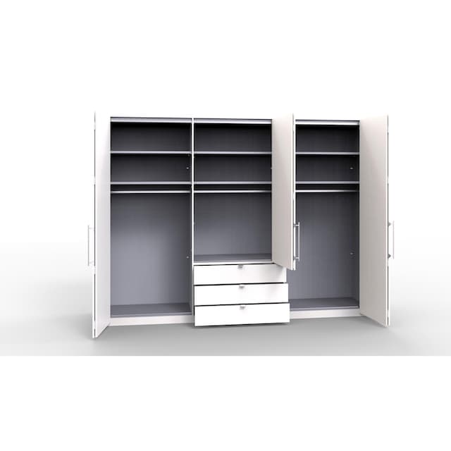 WIEMANN Kleiderschrank »Loft«, Glasfront | BAUR