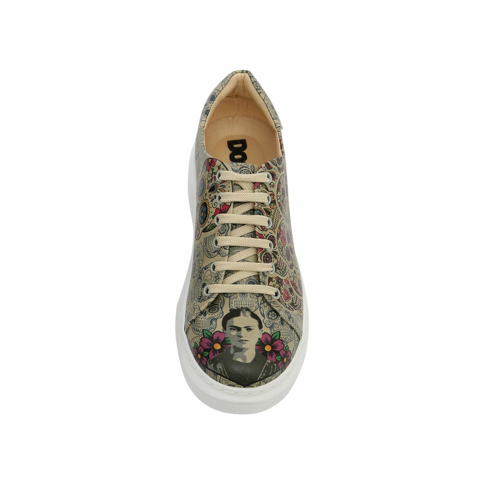 DOGO Plateausneaker »Myra Low-Top Sneaker Remembrance Of Frida Kahlo Damen Sneaker«, Vegan