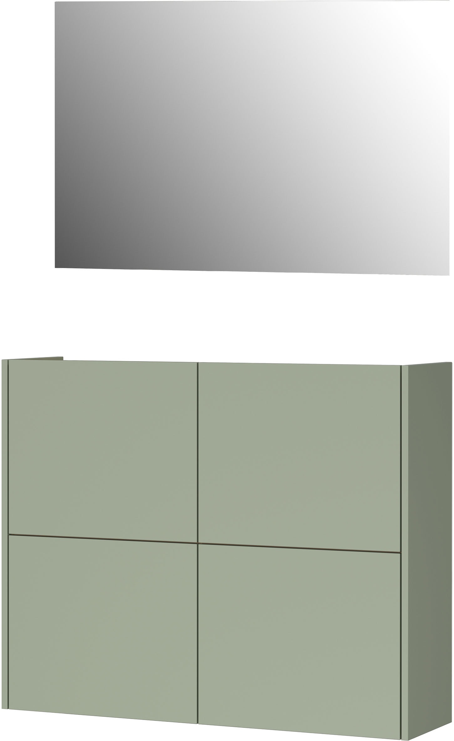 GERMANIA Garderoben-Set "GW-Binetto" 2 Stk. tlg.