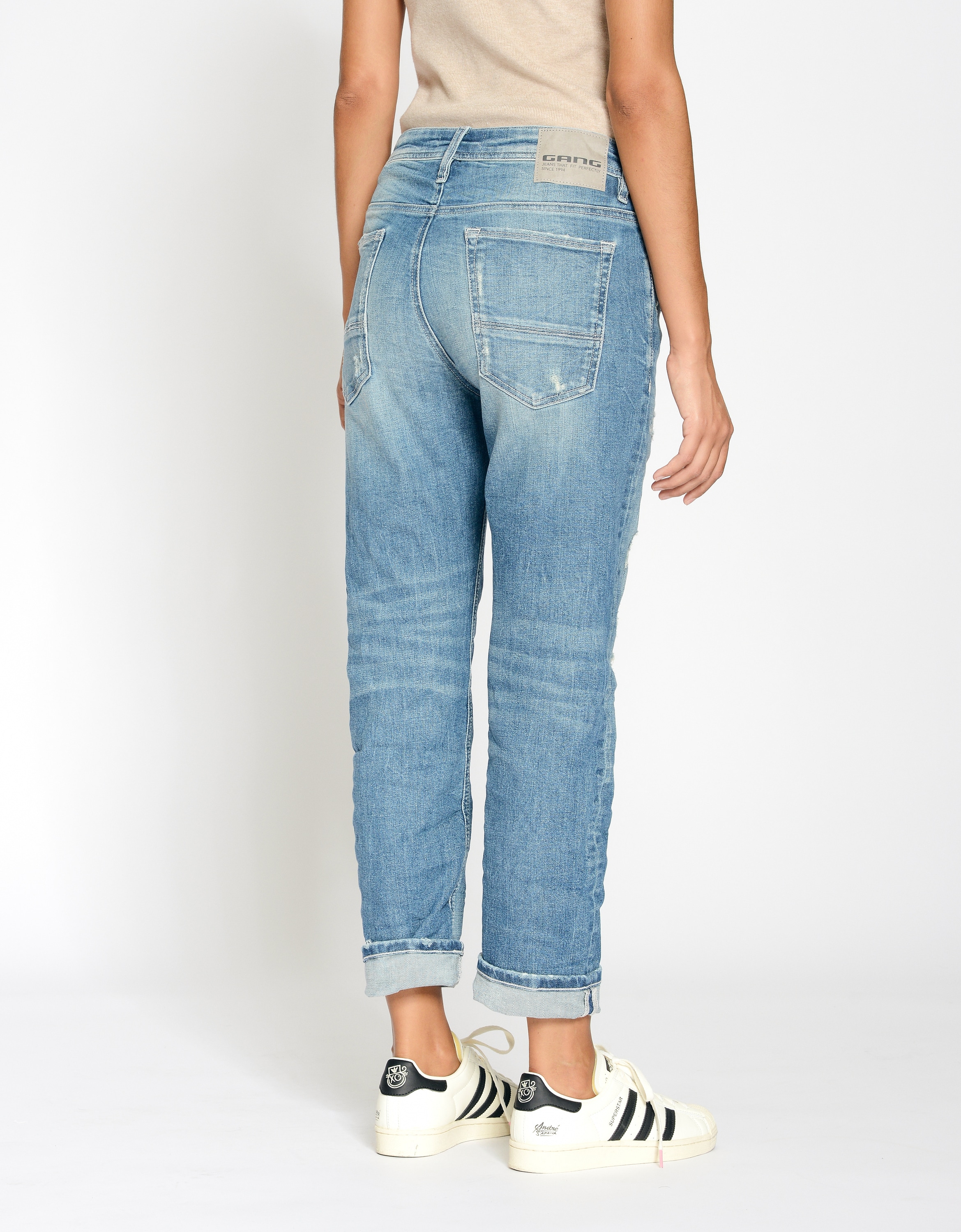 GANG Boyfriend-Jeans »GANG Jeans Boyfriend 94NICA CROPPED«