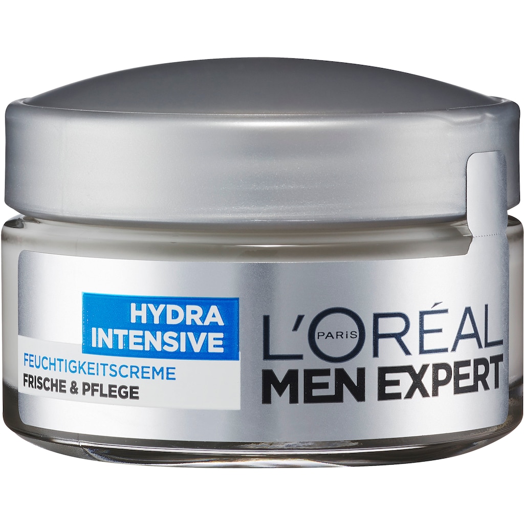 L'ORÉAL PARIS MEN EXPERT Feuchtigkeitscreme »Hydra Intensive«, für sensible Männerhaut; zieht schnell, ohne fetten ein