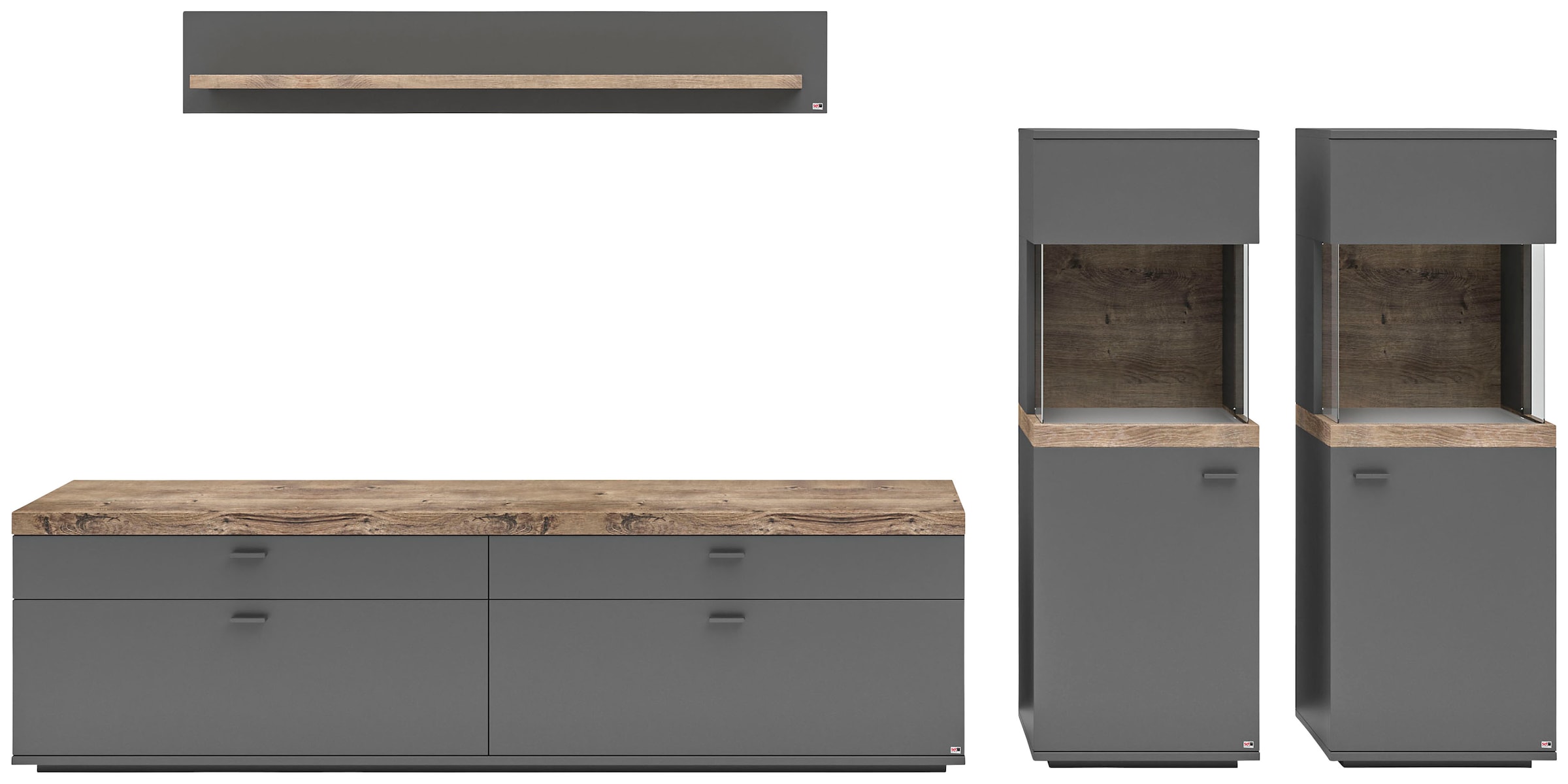 set one by Musterring Wohnwand "Lancaster" günstig online kaufen