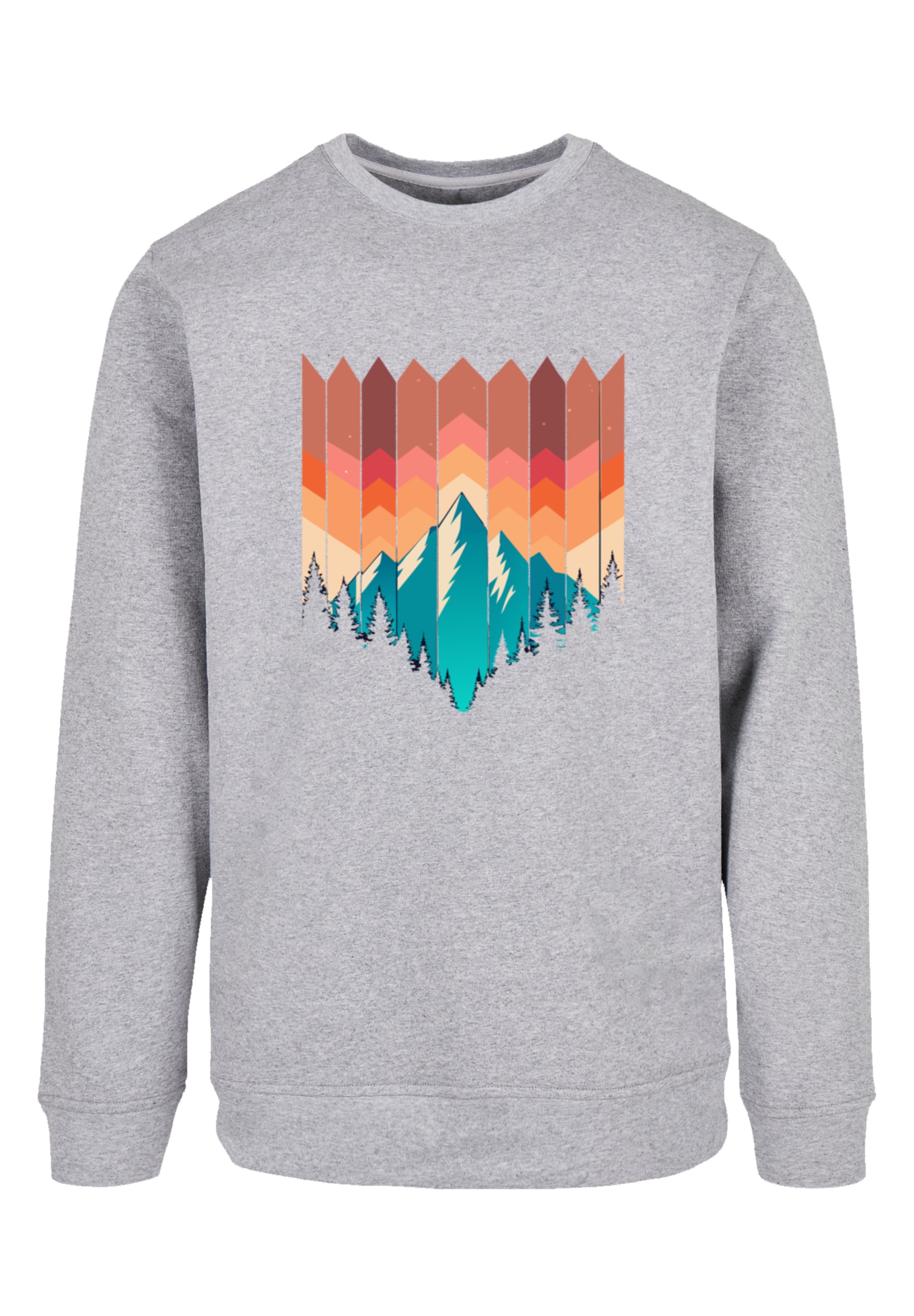 F4NT4STIC Sweatshirt "Berg Sonnenuntergang Geometrisch", Premium Qualität günstig online kaufen