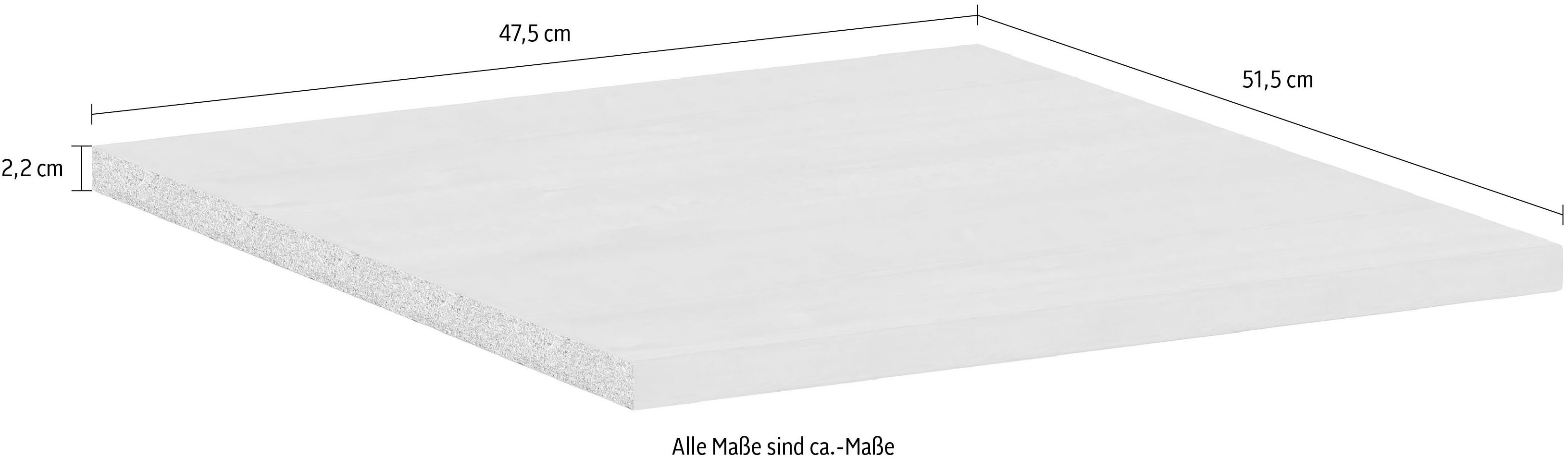 WIEMANN Einlegeboden Set, 3 Stk. tlg.