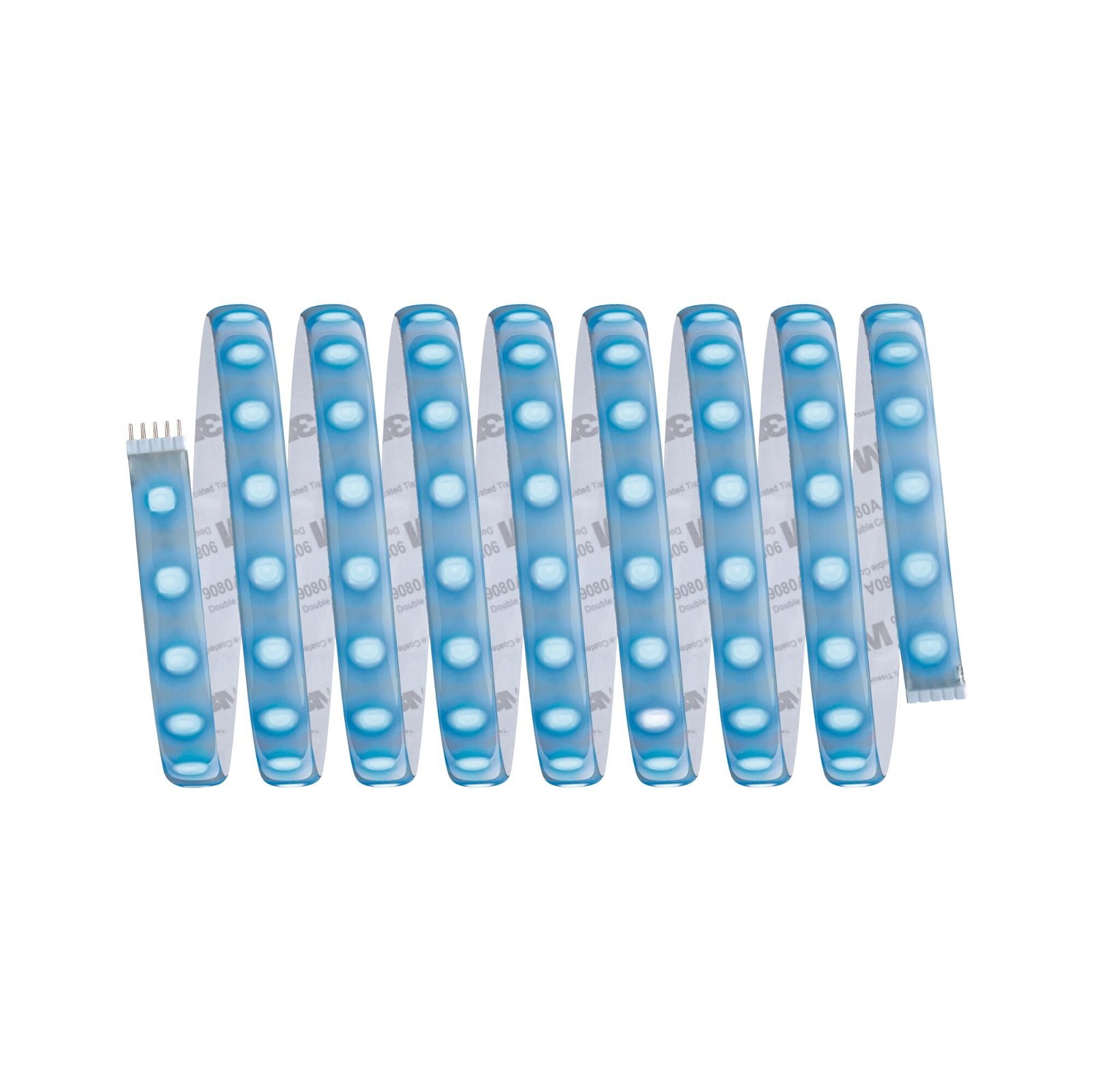 Paulmann LED-Streifen »MaxLED 500 Basisset 3m Cover 3000K 36W 230/24V 60VA Silber Kunststoff«, 1 St.-flammig, IP44