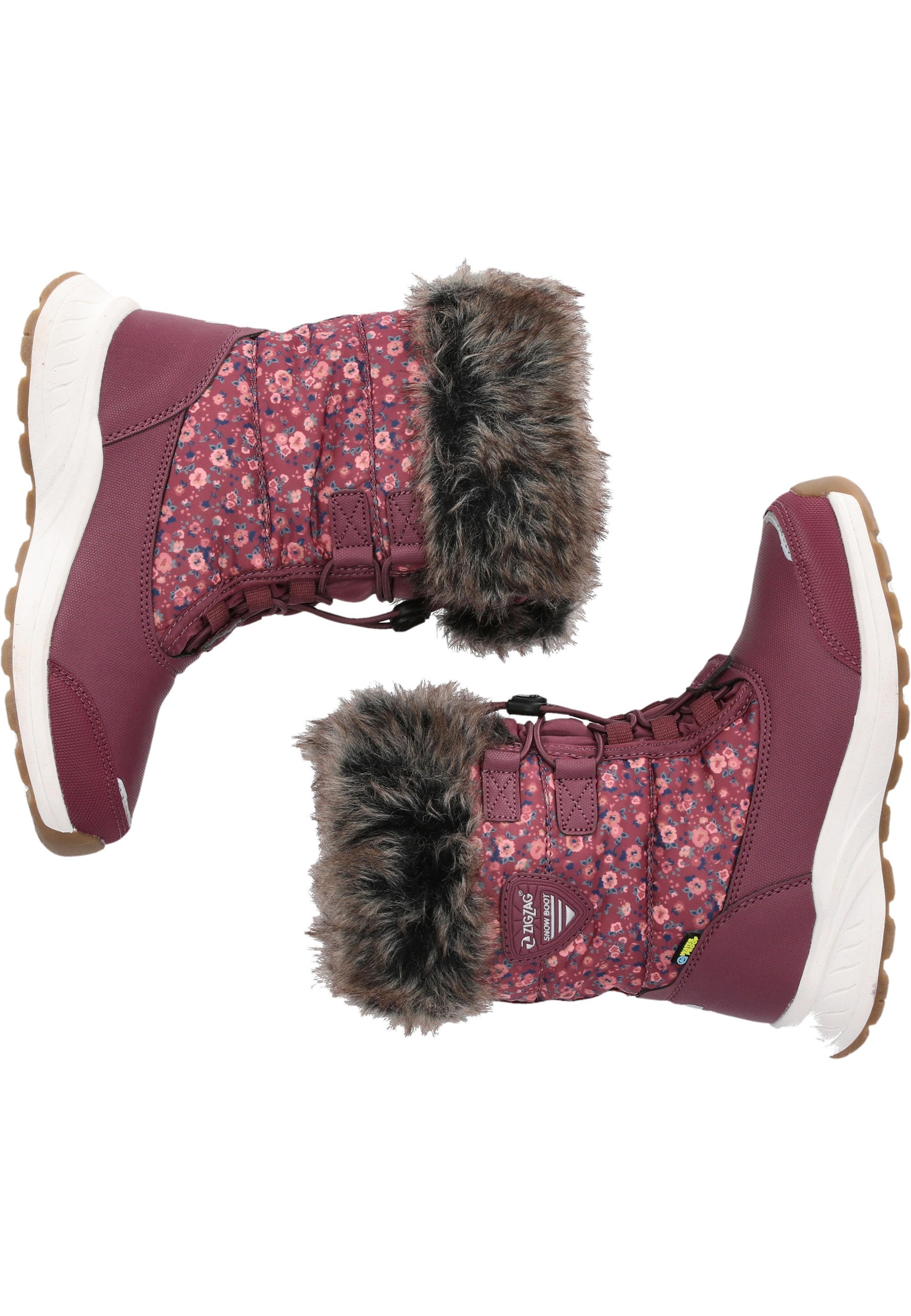 ZIGZAG Stiefel »Wesend«, mit bequemem Kunstfellbesatz und Allwetterprofil