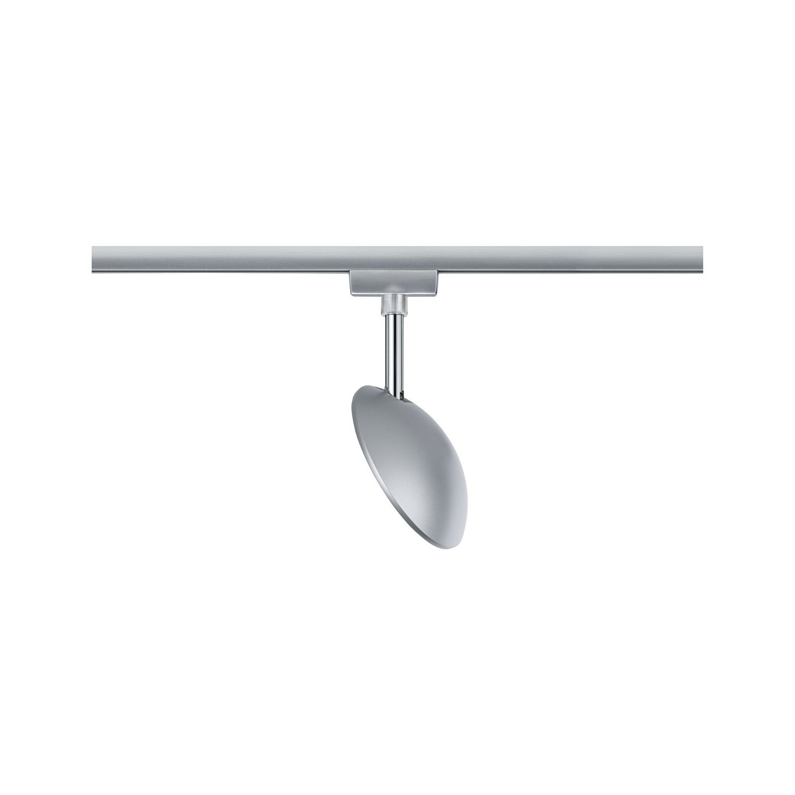 Paulmann Schienensystem-Leuchten »URail Schienenspot Sphere 493lm 7W 2700K 230V Chrom matt, Chrom«, Einzelspot, dimmbar