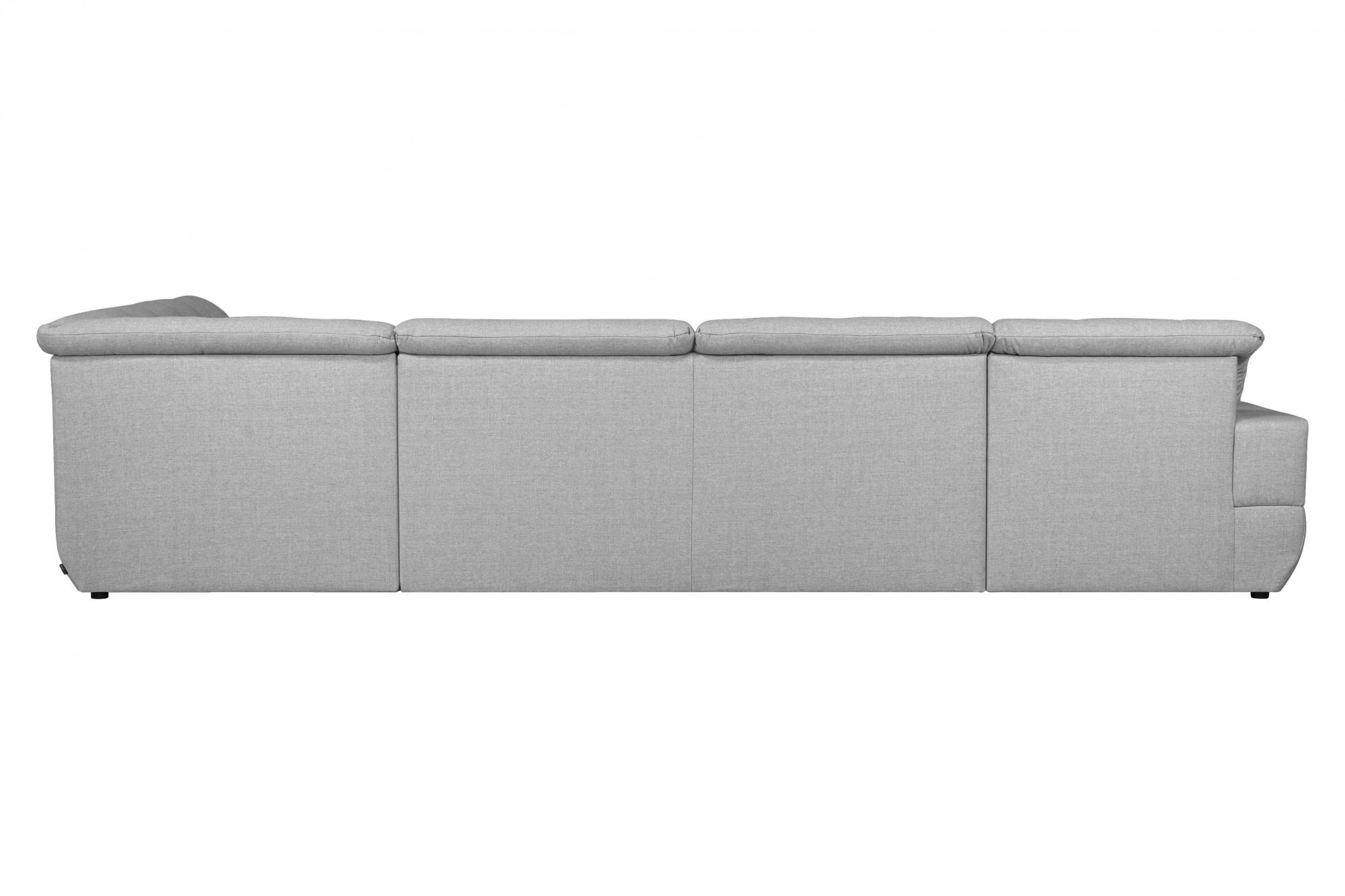 INOSIGN Wohnlandschaft »BRISBANE NEU U-Form«, mit feiner Steppung, Matten-Optik, incl. Zierkissen