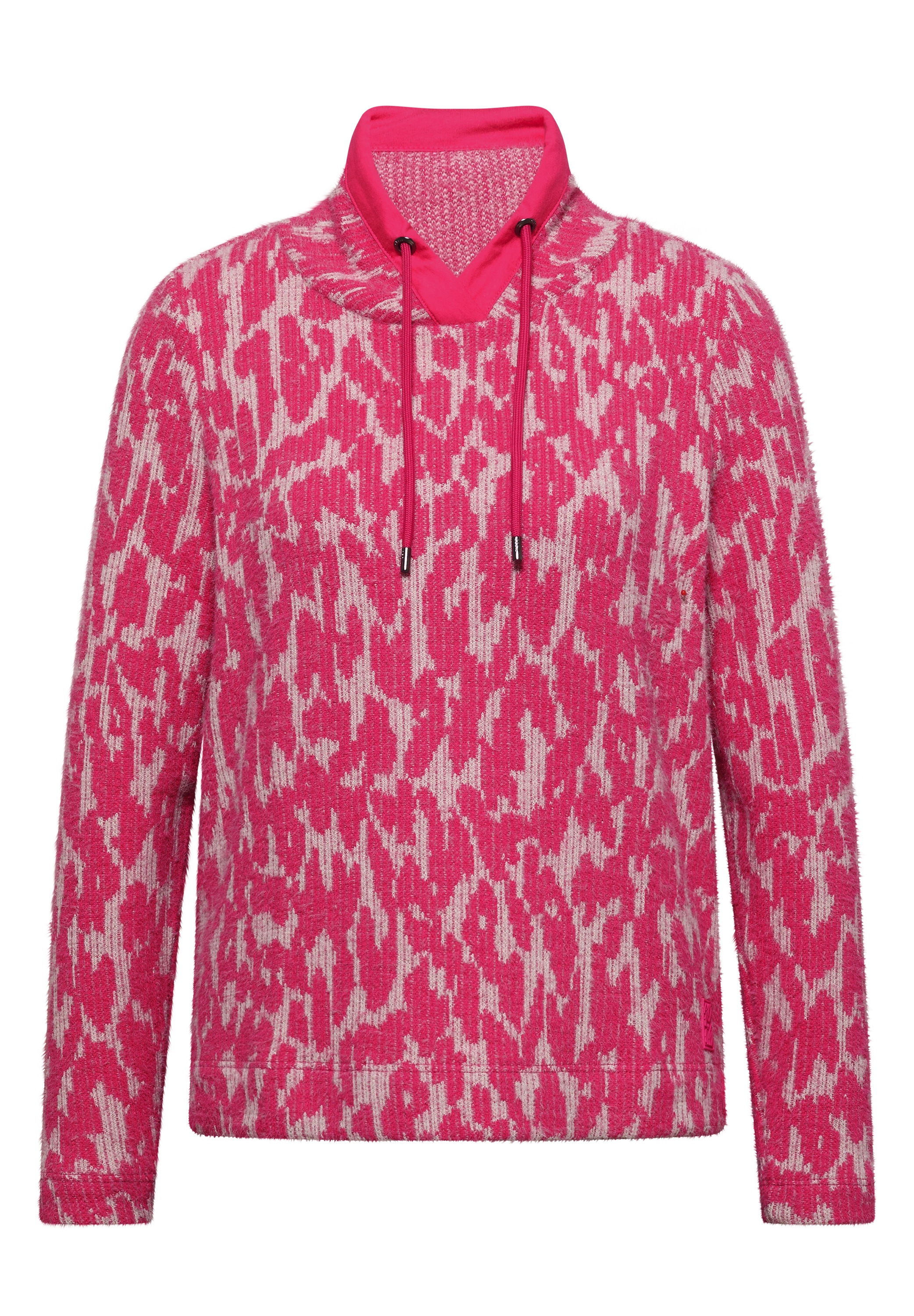 Cecil Langarmshirt mit Kordelzug und Schleife