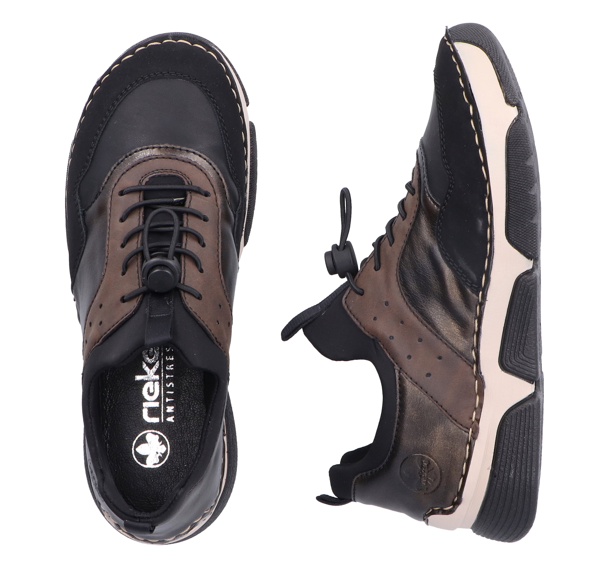 Rieker Slip-On Sneaker Brown/Black 36 3