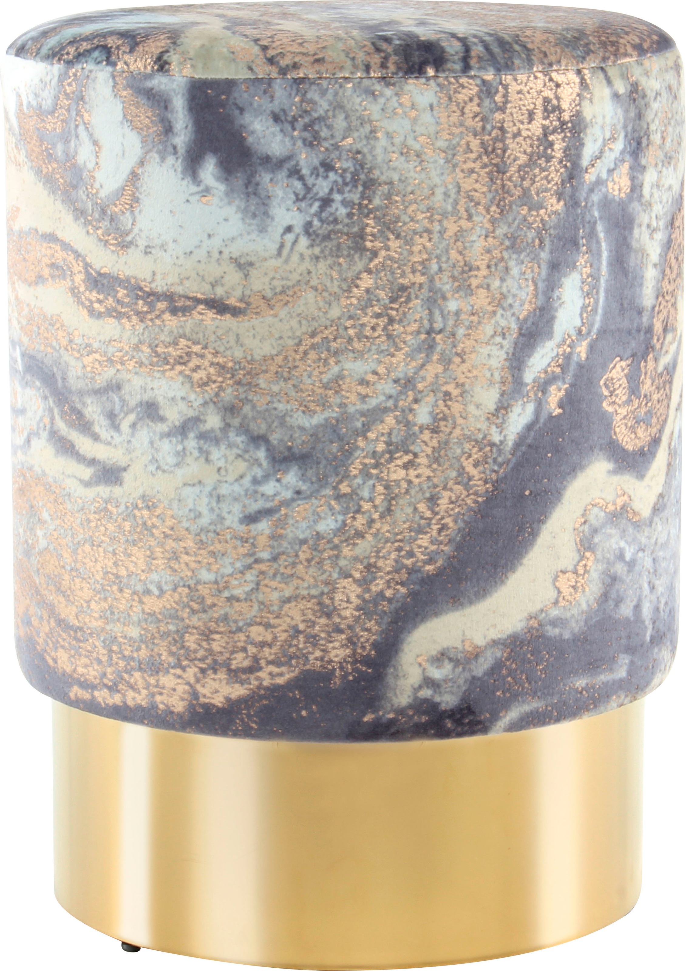 Kayoom "Hocker Gipsy 325, stilvoller Sitzhocker, runde Form, stilvolles Des günstig online kaufen