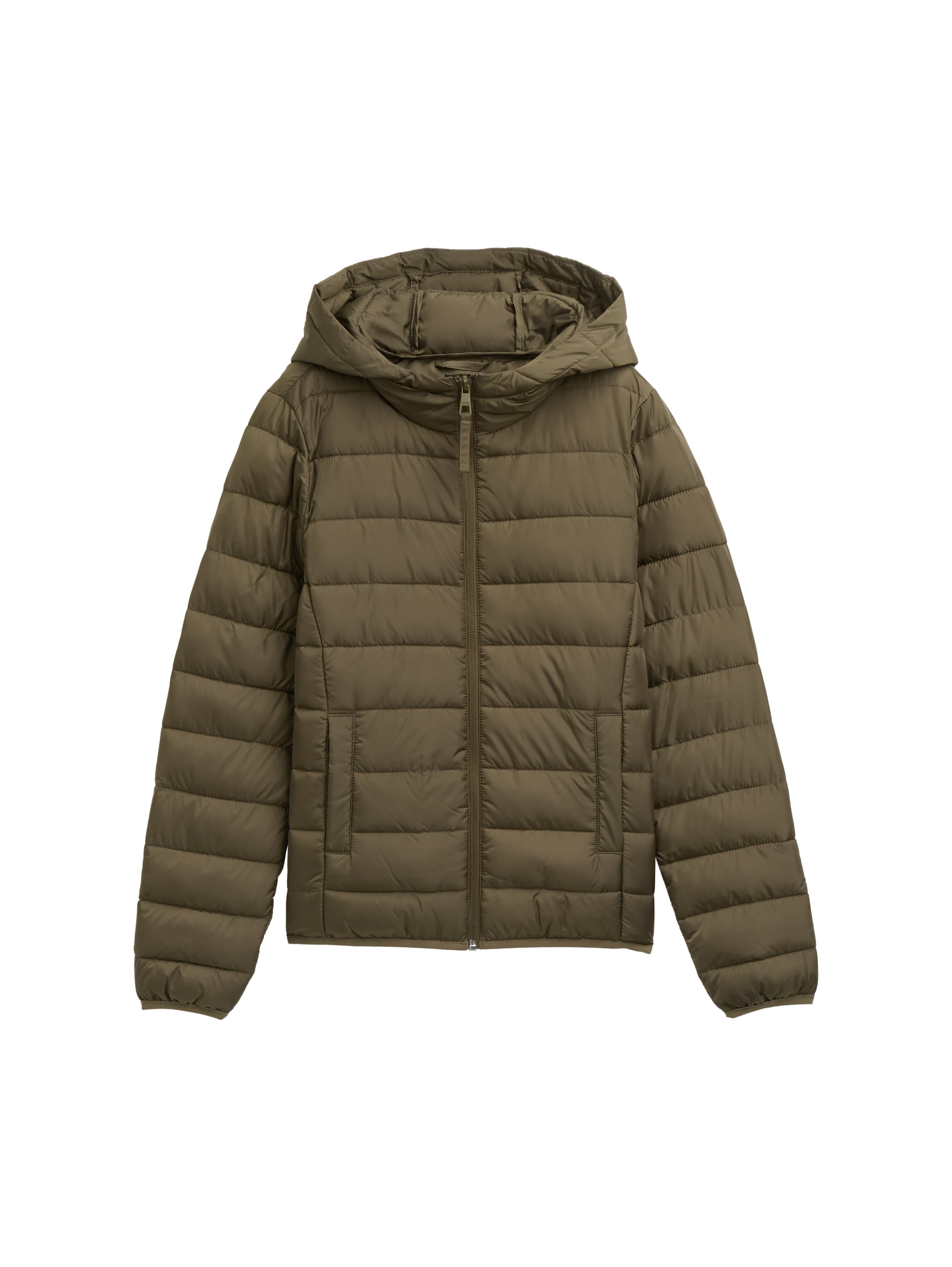 TOM TAILOR Denim Steppjacke, mit Kapuze, mit Kapuze
