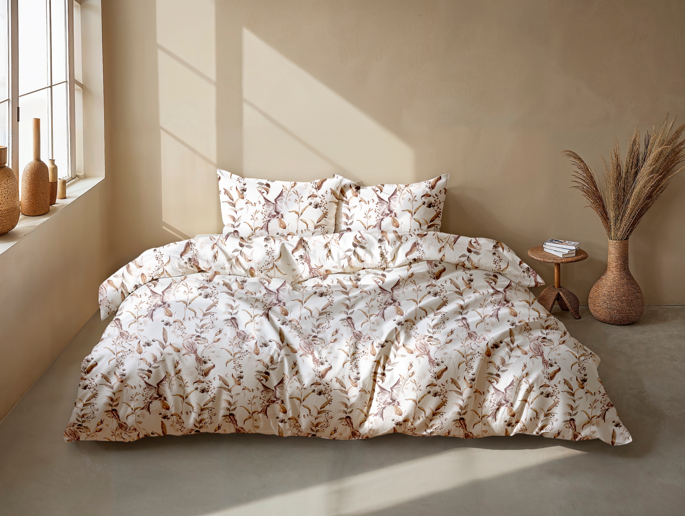 ZO HOME Bettwäsche »Zohome Bettwäsche Baumwolle Flanell Colette« 2 Bettwäsche aus 100% Baumwolle, hochwertige Flanell, ab 135x200 cm.