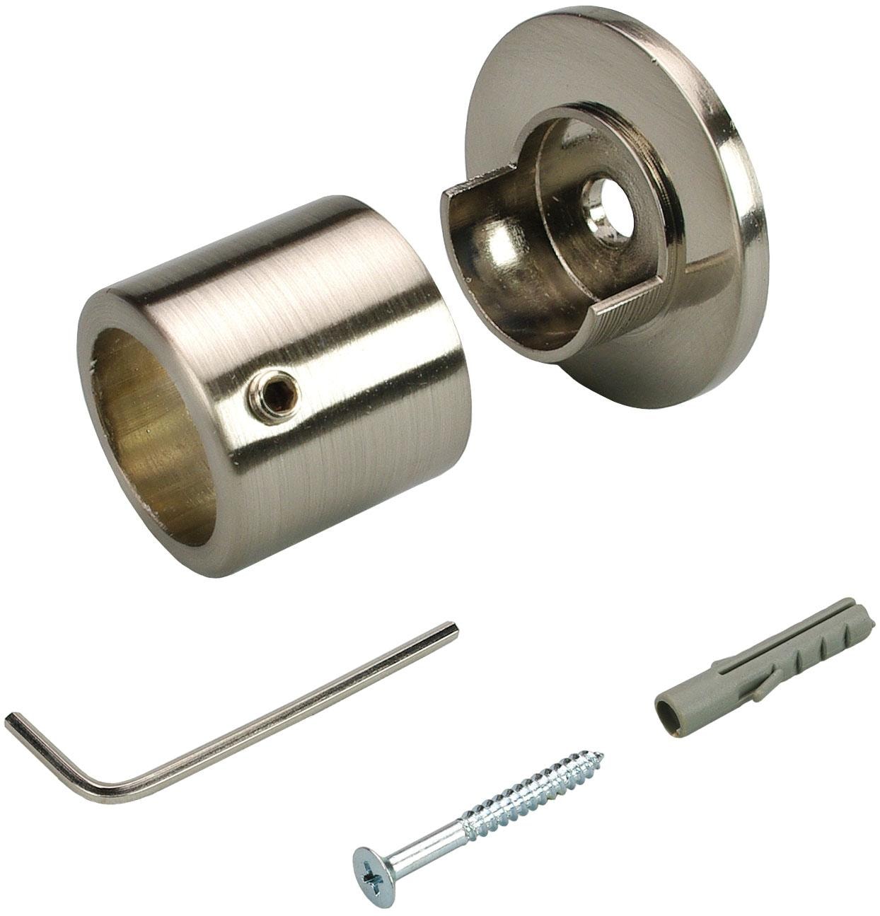 Liedeco Wandbefestigung für Gardinenstangen Ø 16 mm günstig online kaufen