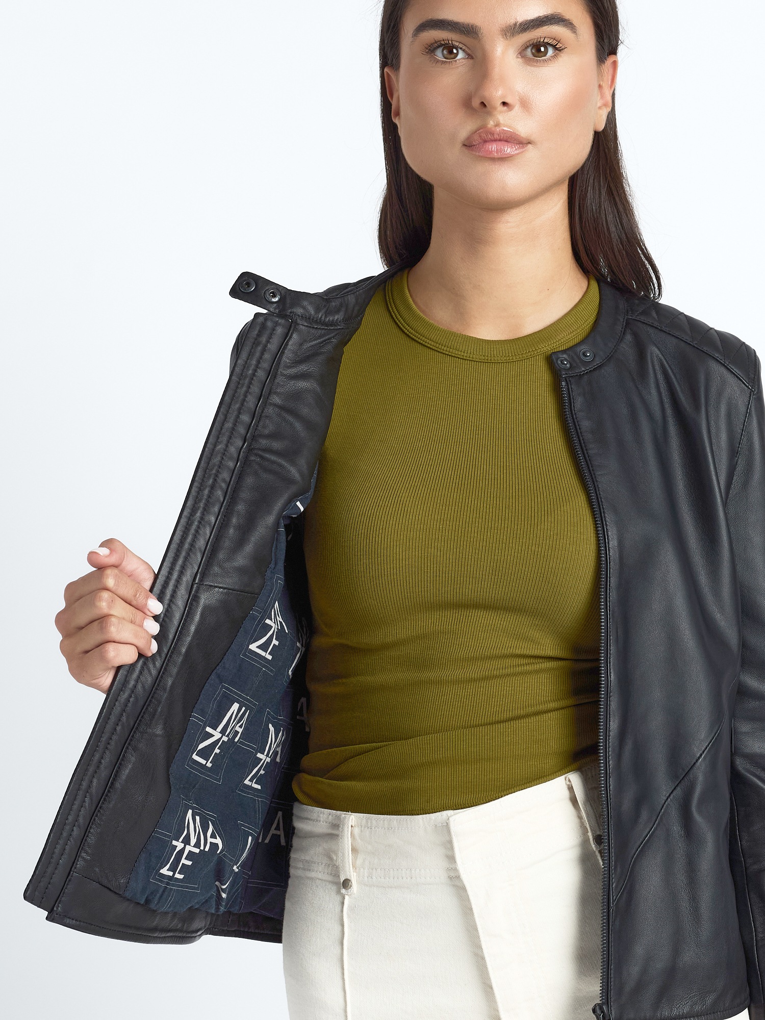 Maze Lederjacke »42021150«