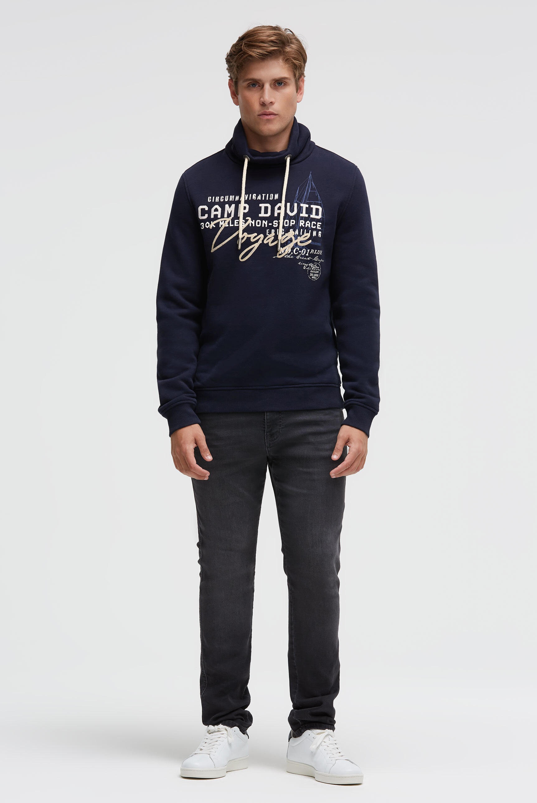 Camp David Sweatshirt Blue M 2