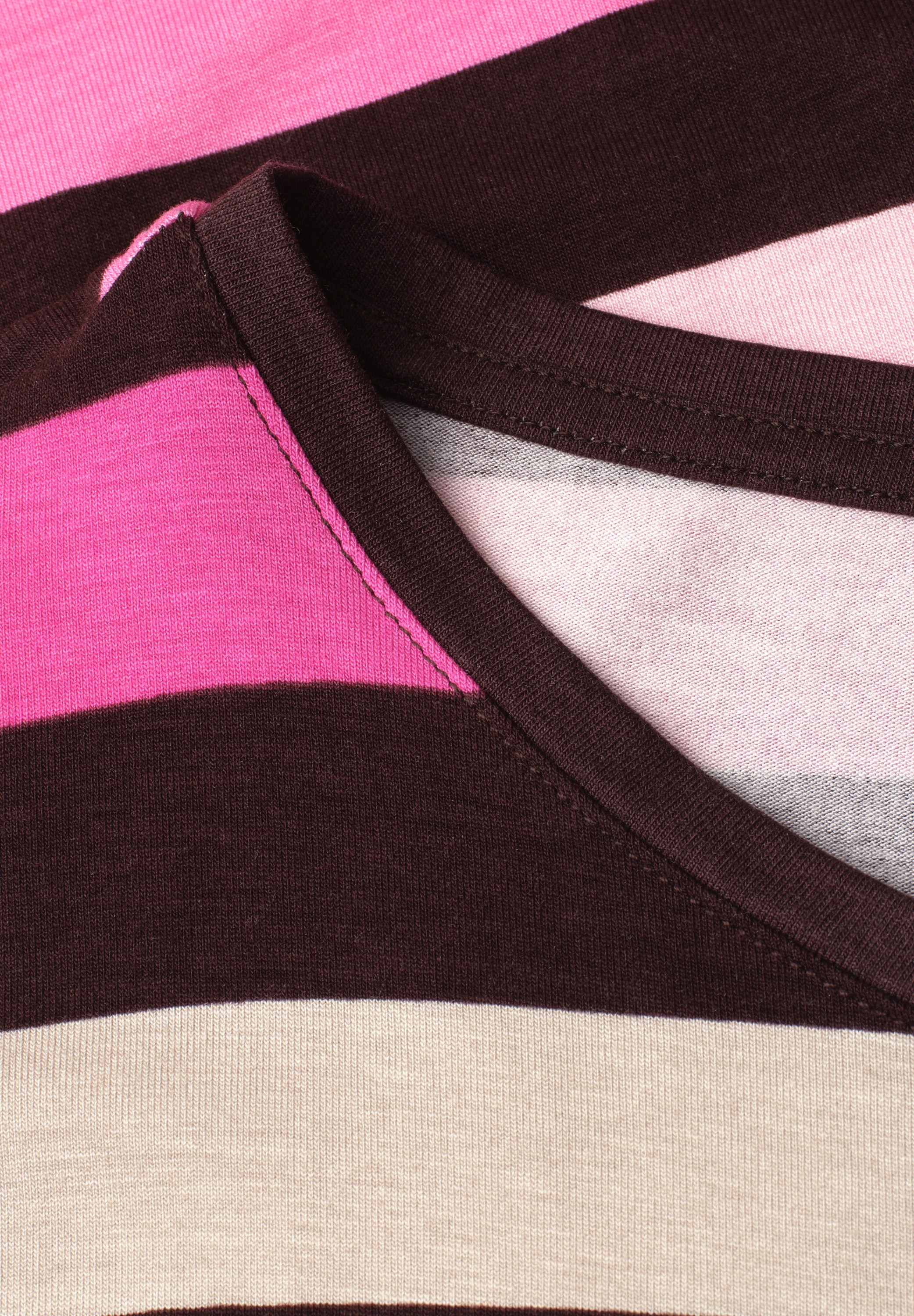 STREET ONE T-Shirt mit Rundhalsausschnitt
