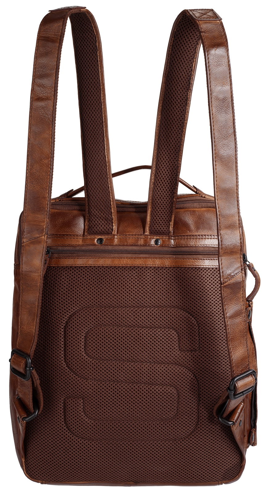 Spikes & Sparrow Laptoprucksack echt Leder