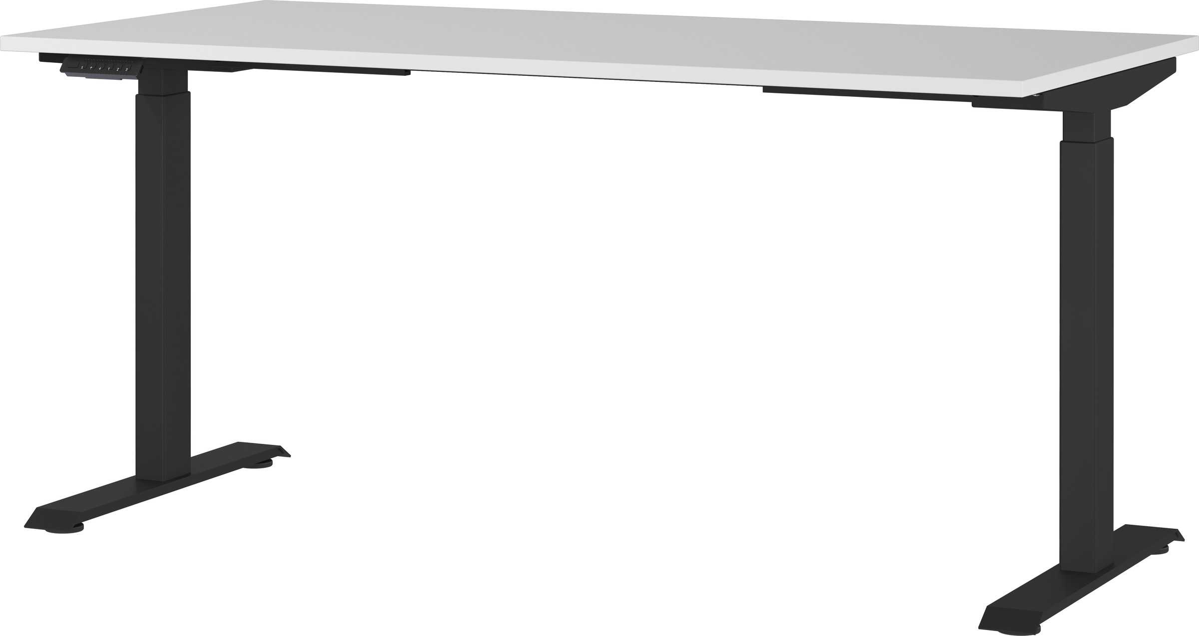 GERMANIA Schreibtisch »GW-Agenda elektrisch höhenverstellbar (72-120 cm)«, mit Memory-Funktion & USB-Ladestation, verschiedenen Breiten