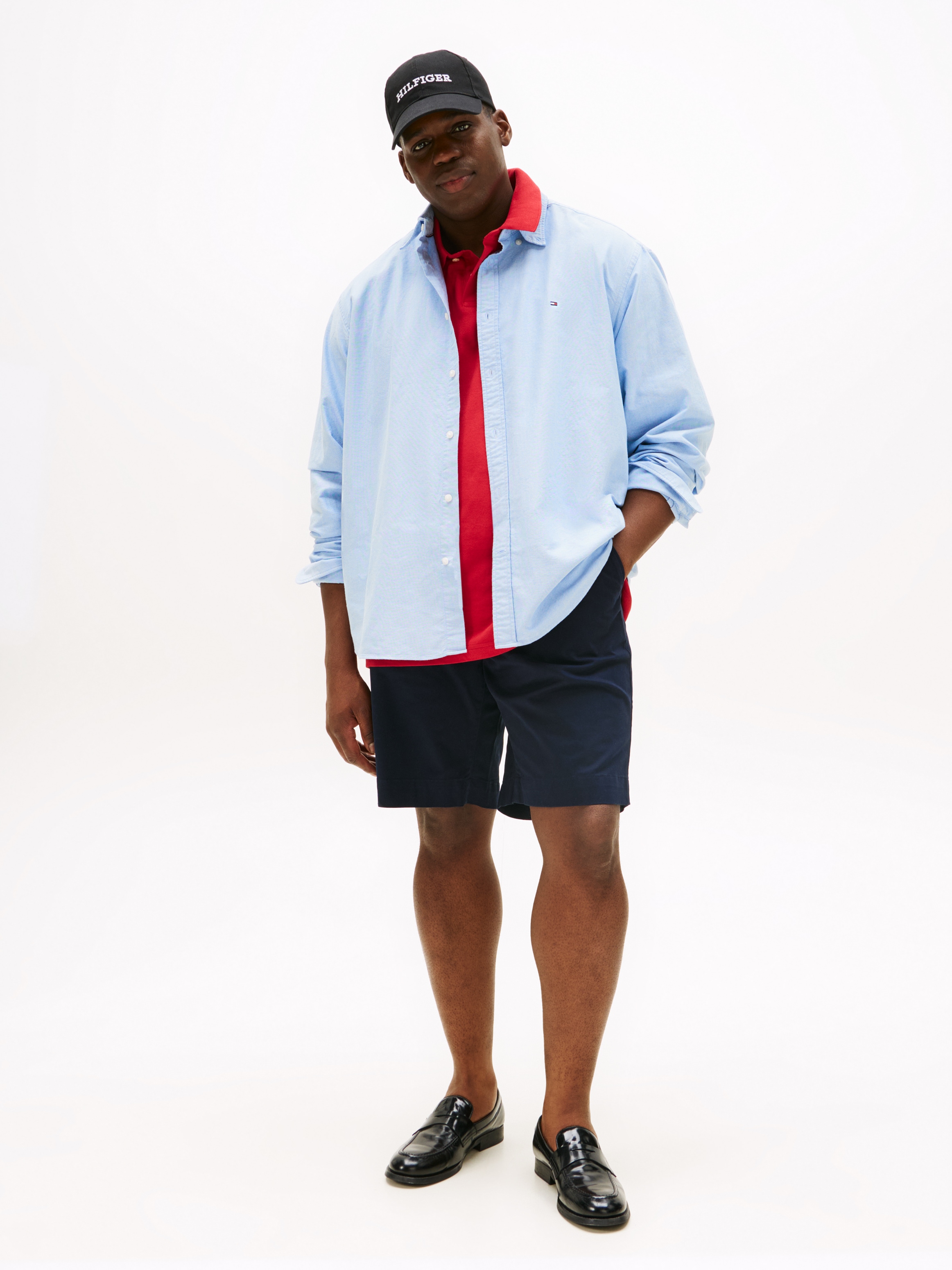 Tommy Hilfiger Big & Tall Langarmhemd »BT-SOLID HERITAGE OXFORD RF S-B«, Große Größen