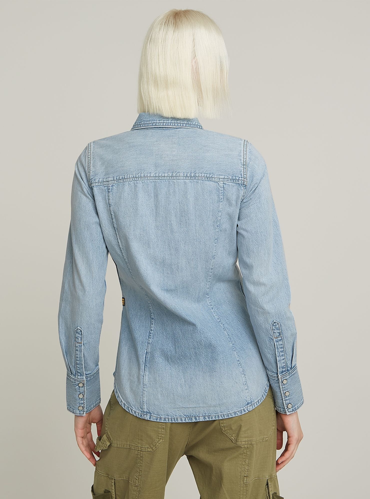 G-STAR Langarmshirt "Slim Western Hemd" günstig online kaufen