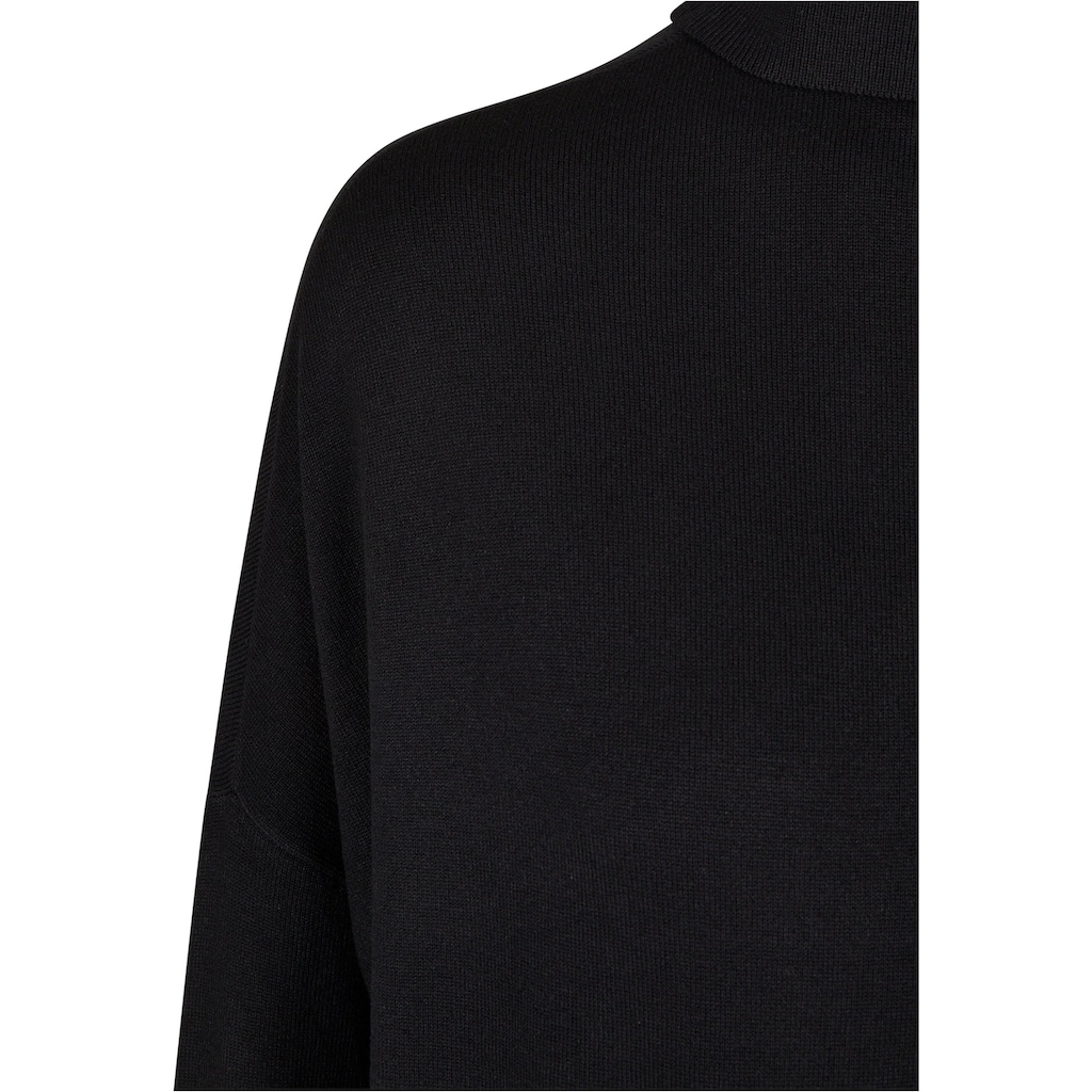 URBAN CLASSICS Shirtkleid »Urban Classics Damen Ladies One Shoulder Knit Dress«, (1 tlg.)