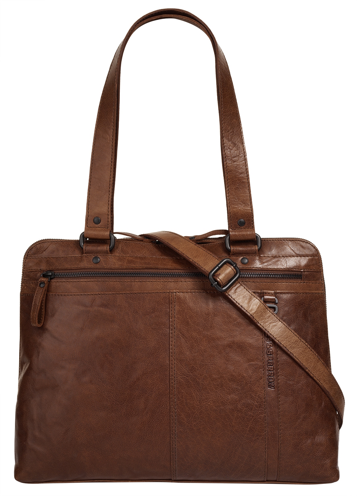 Spikes & Sparrow Shopper "LAPTOP SHOULDER BAG" echt Leder günstig online kaufen