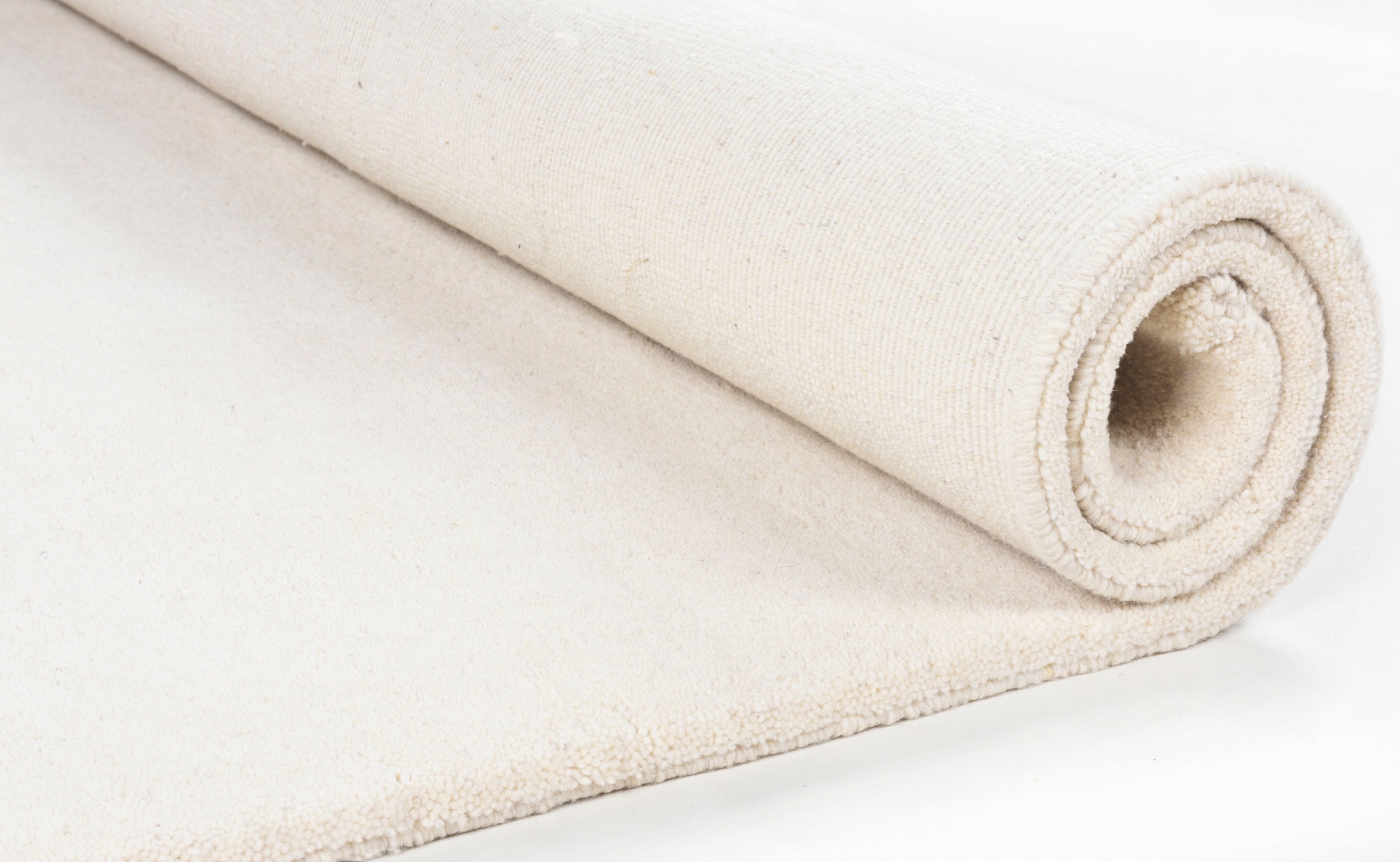 THEKO Maloronga Uni Berber Teppich Beige 140x200cm 3