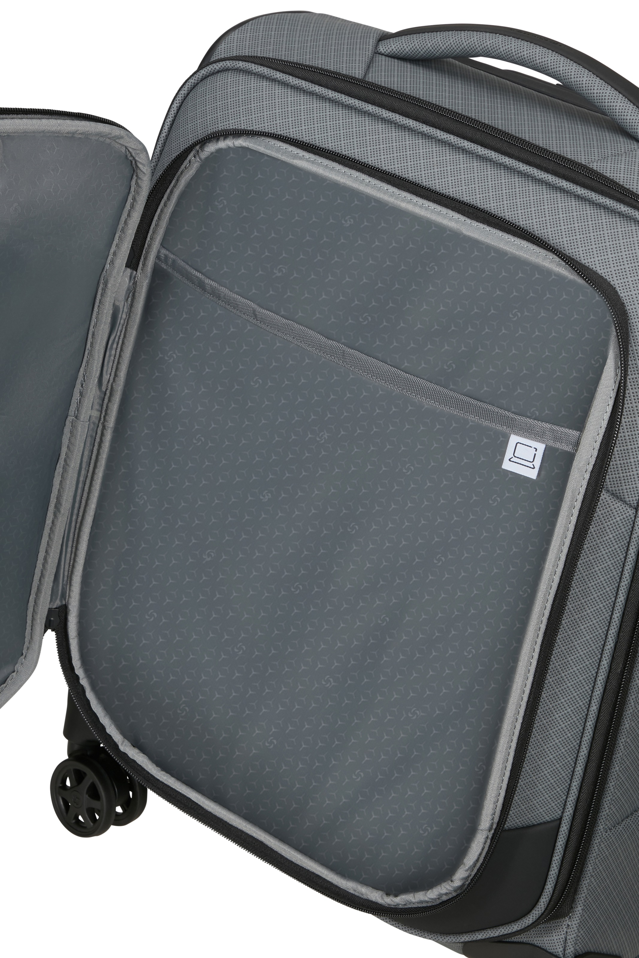 Samsonite Weichgepäck-Trolley »SPINNER« 43 l 100% recyceltes PET außen, mind. 95% innen, PVC-frei