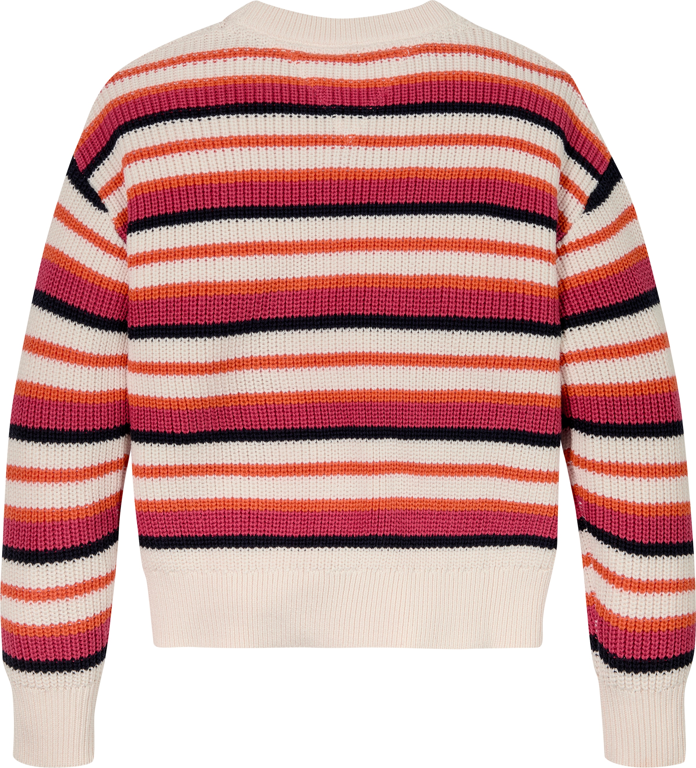 Tommy Hilfiger Strickpullover »ESSENTIAL STRIPE SWEATER«, mit bunten Streifen