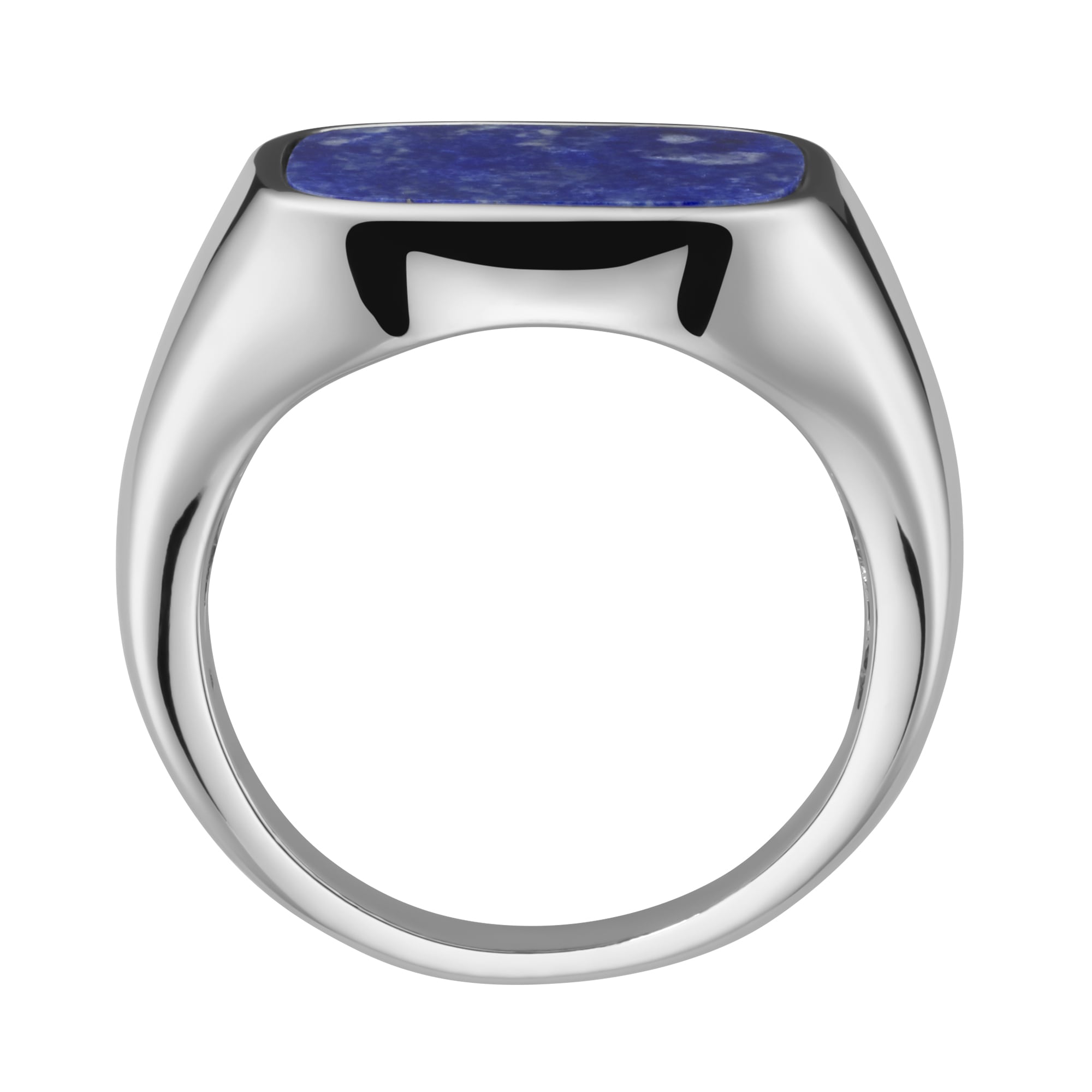 GIORGIO MARTELLO MILANO Silberring »Siegelring mit Lapis, Silber 925«