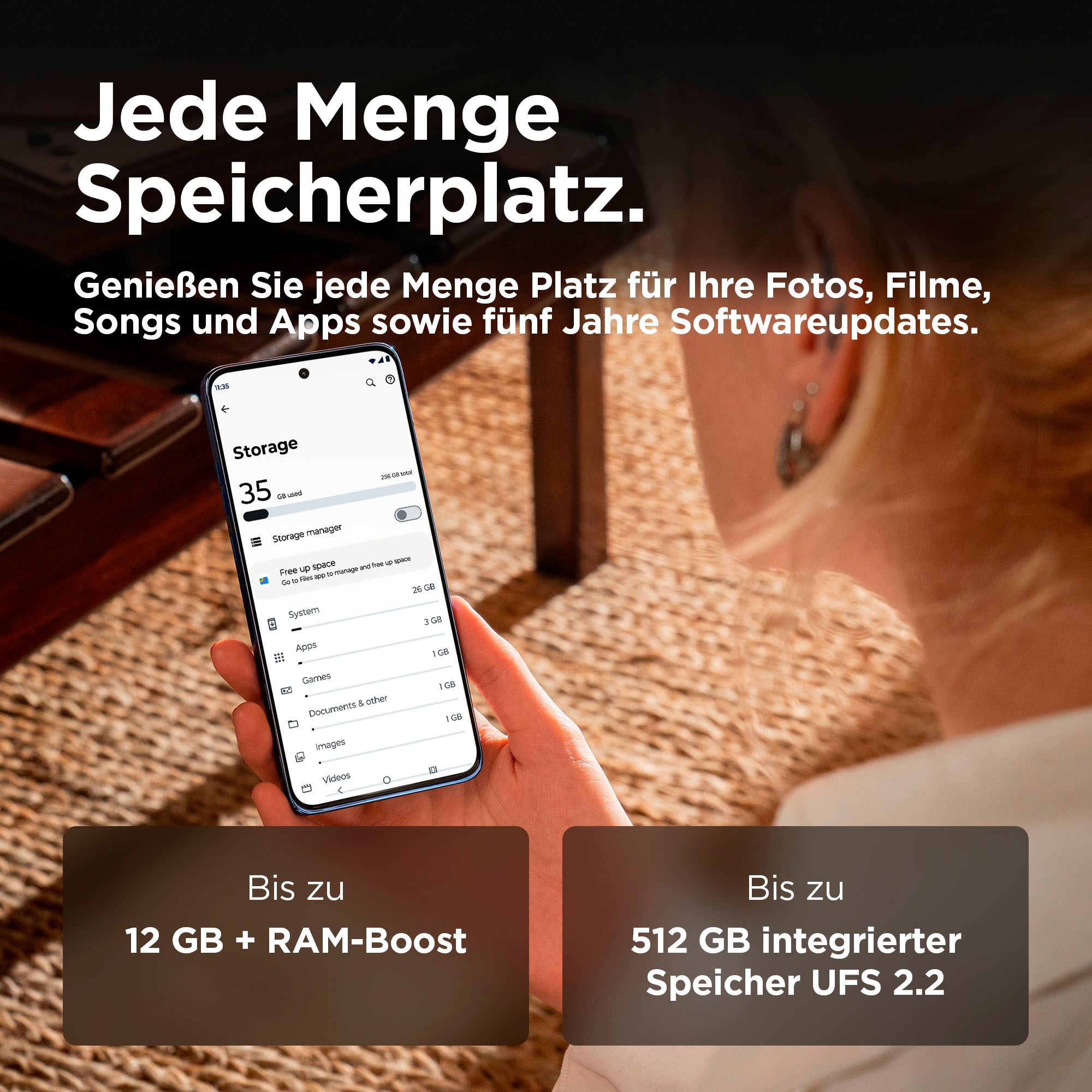 Motorola Smartphone »edge50 neo 256 GB«, PANTONE® Grisaille