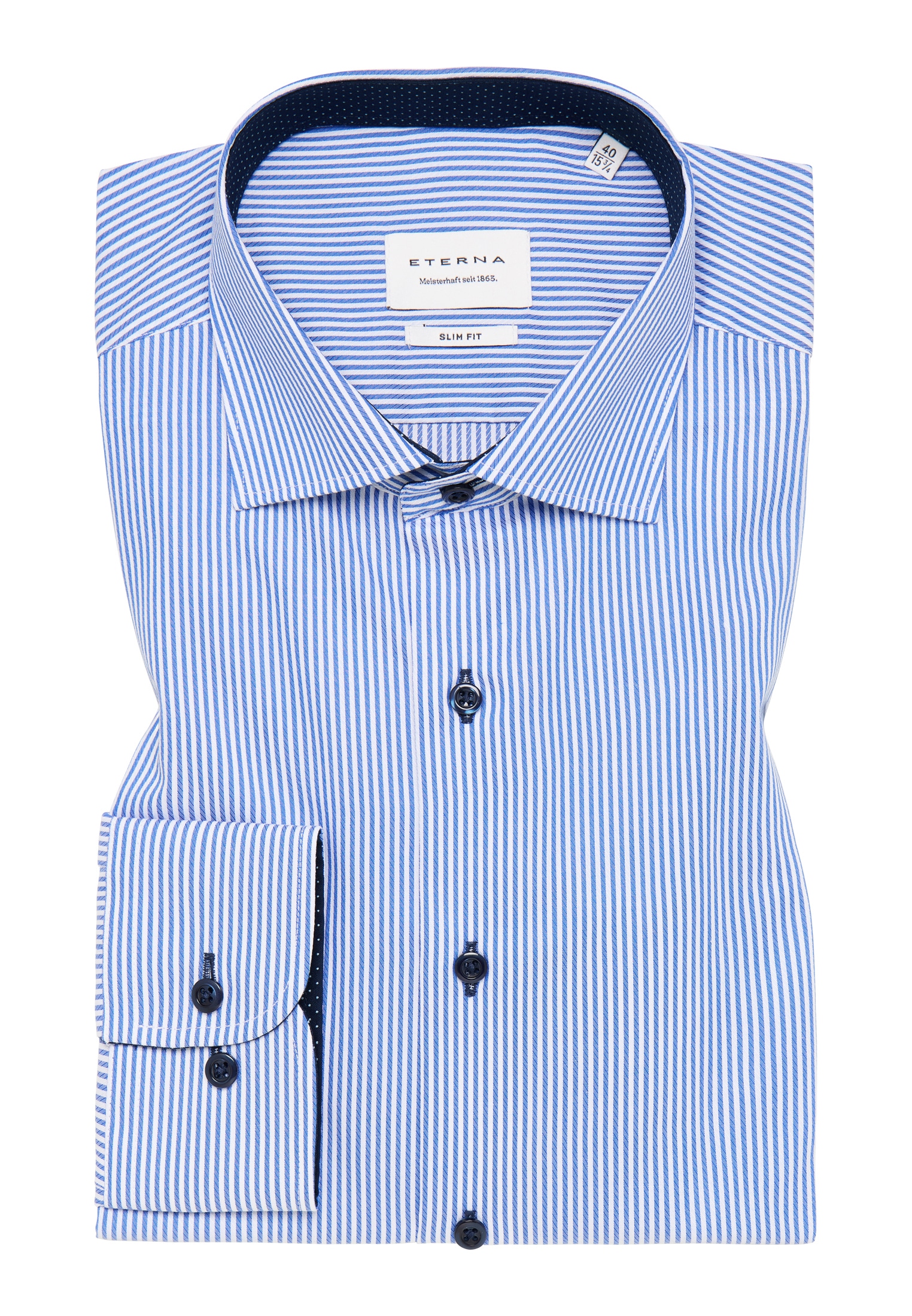Eterna Langarmhemd »SLIM FIT«, NON IRON (bügelfrei)