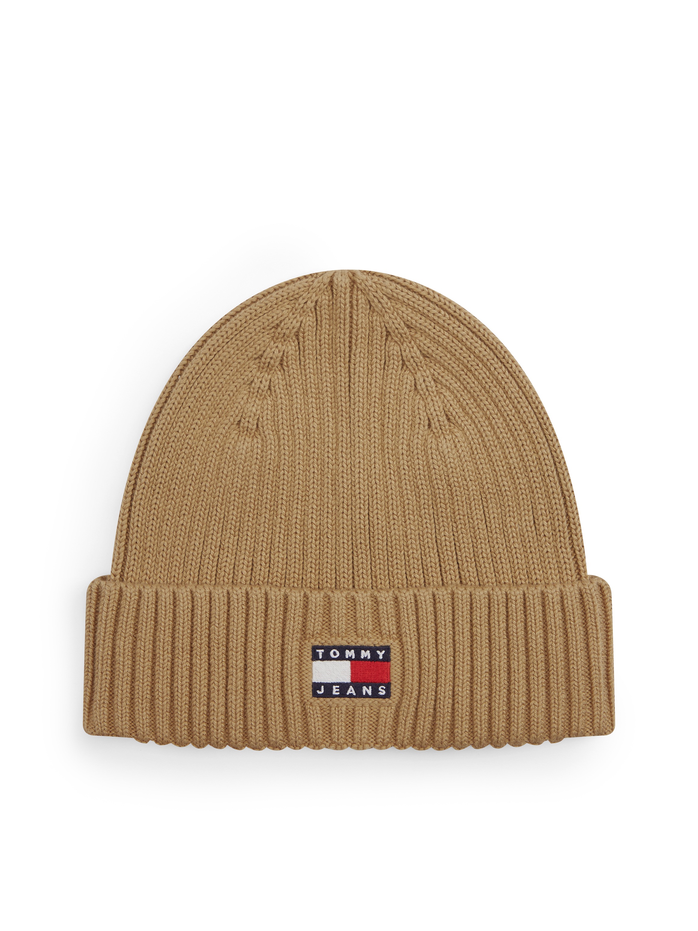 Tommy Jeans Beanie "TJM HERITAGE CORE" Rippstrick, Umschlag, normale Passfo günstig online kaufen