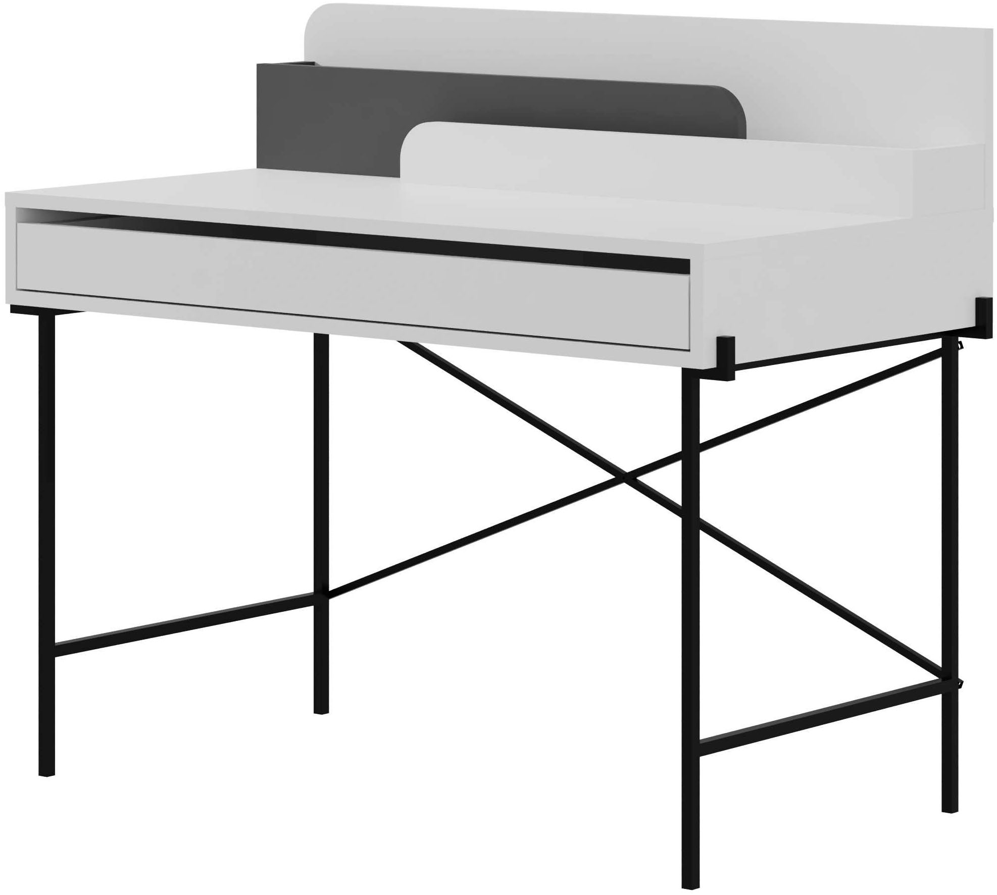 Decortie Schreibtisch "LEILA SCHREIBTISCH", (Packung, 1 St.), Leichte Monta günstig online kaufen