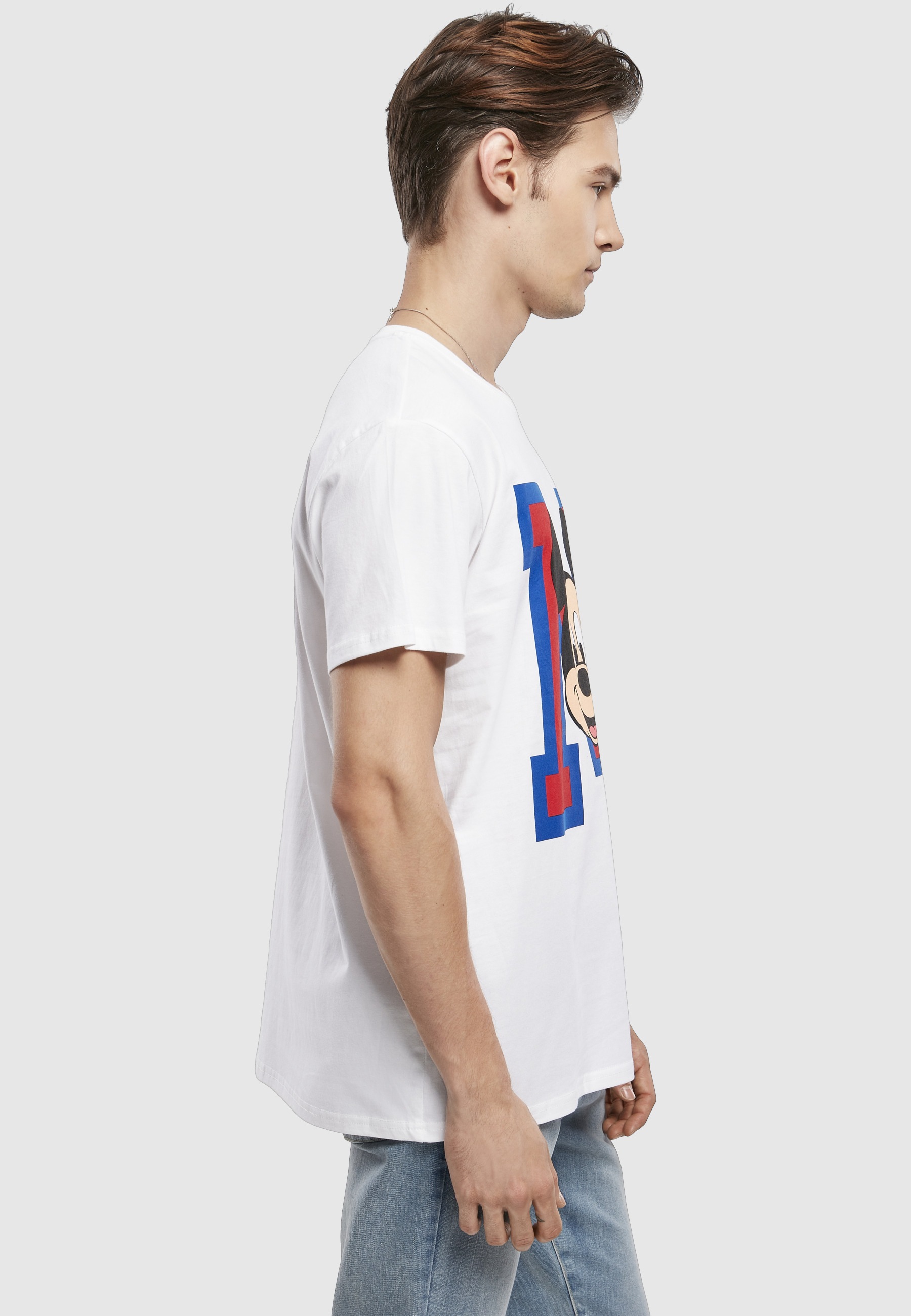 Merchcode T-Shirt »Merchcode Herren Mickey Mouse M Face« 1 Stk.