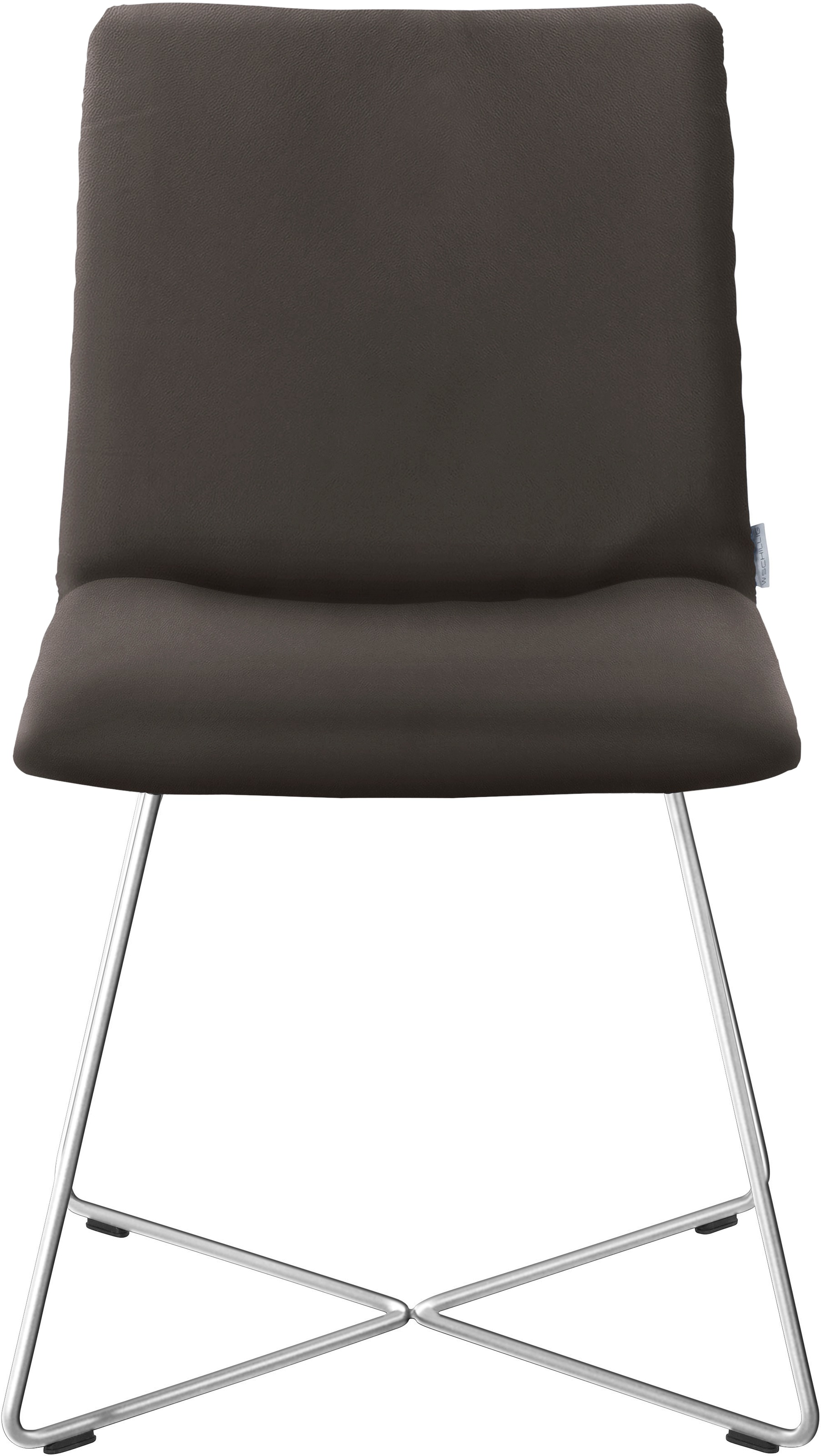 Thumbnail - W.SCHILLIG Polsterstuhl "jakob" () mit Drahtrohrgestell in Chrom glänzend