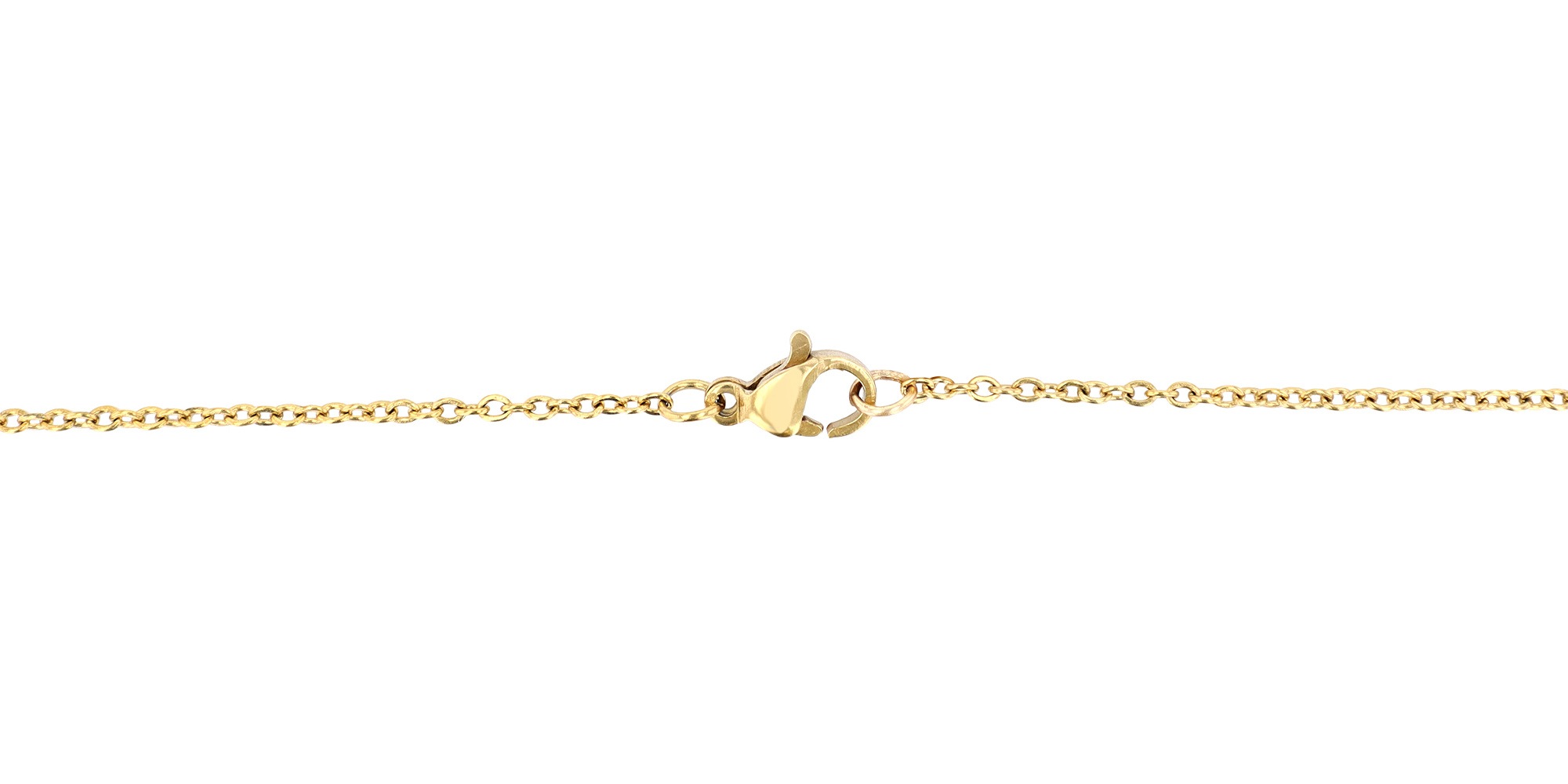 Adelia´s Kette ohne Anhänger »Damen Halskette – Ankerkette aus Edelstahl mit Perle 45 cm« Zum Verschenken – passend für viele Anlässe