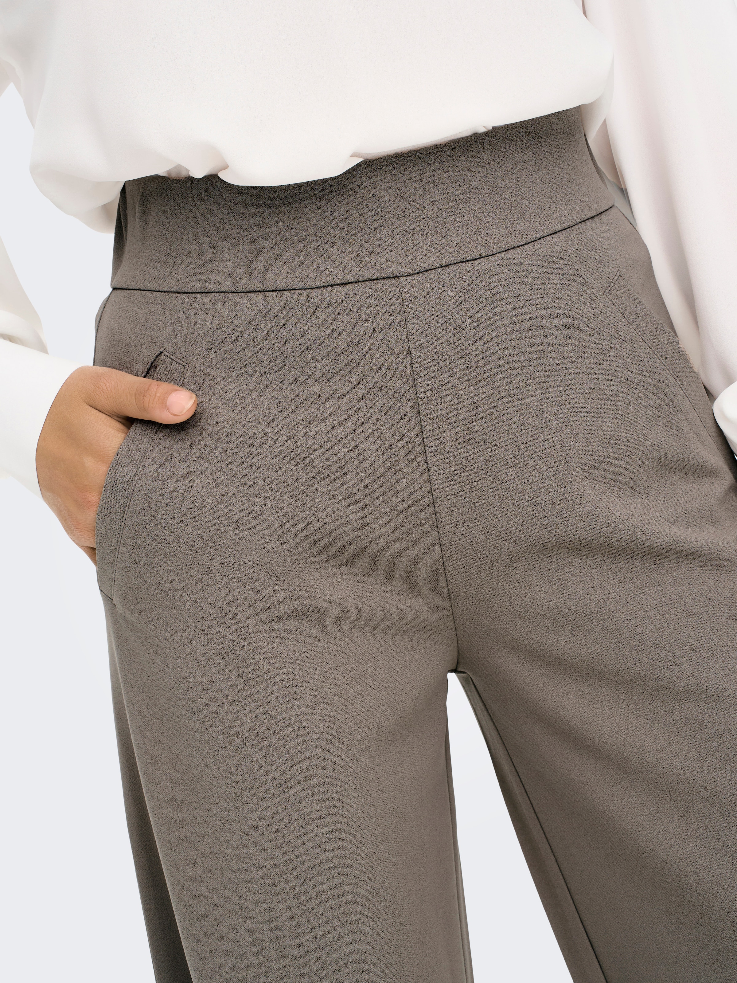 JDY Schlupfhose »JDYLOUISVILLE CATIA WIDE PANT JRS NOOS«, Sommerhose, hinten mit elastischem Bündchen