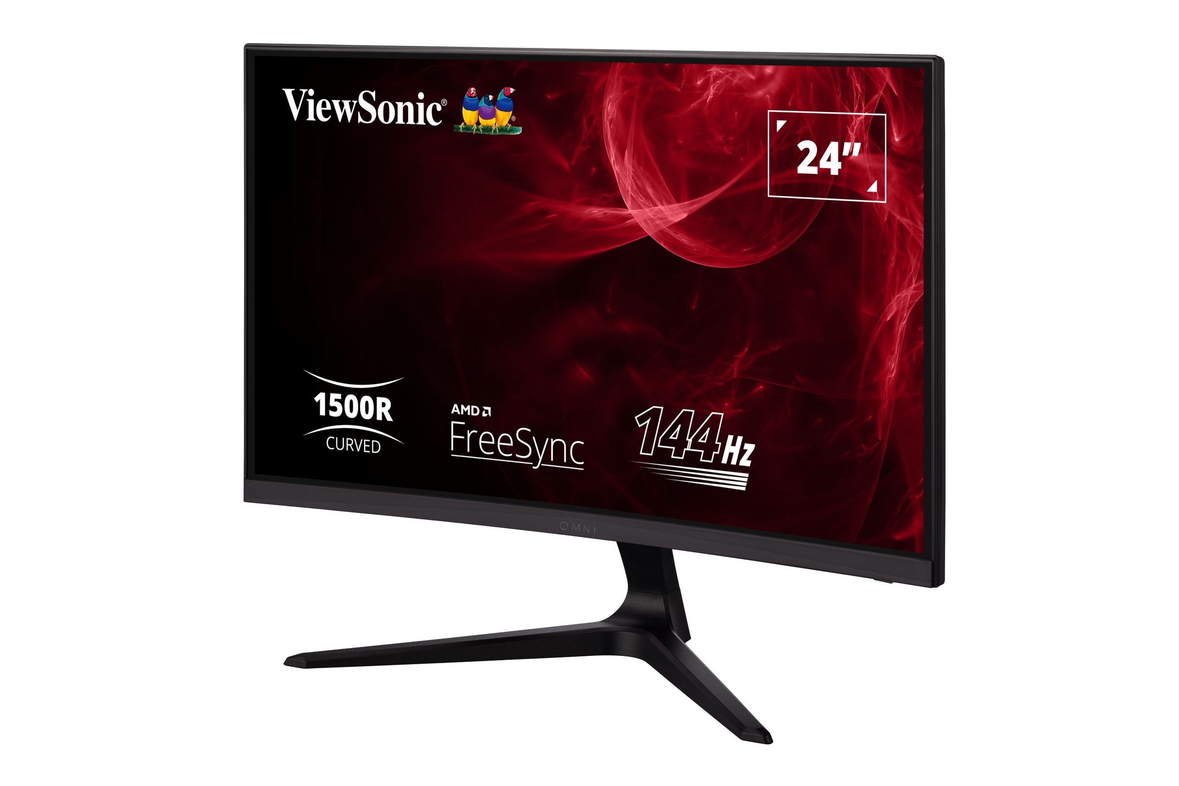 Viewsonic Curved-Gaming-Monitor »VS19012(VX2418C)«, 60 cm/24 Zoll, 1920 x 1080 px, Full HD, 1 ms Reaktionszeit, 165 Hz, 1500R Curved