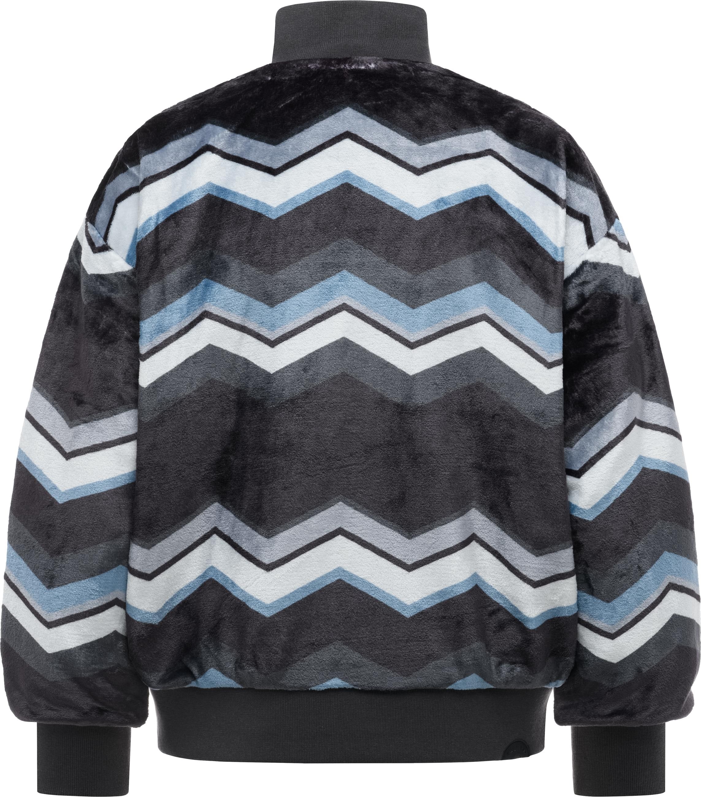 Ragwear Outdoorjacke »Tills Print Y« ohne Kapuze Kuschelige Damen Jacke mit Allover-Print