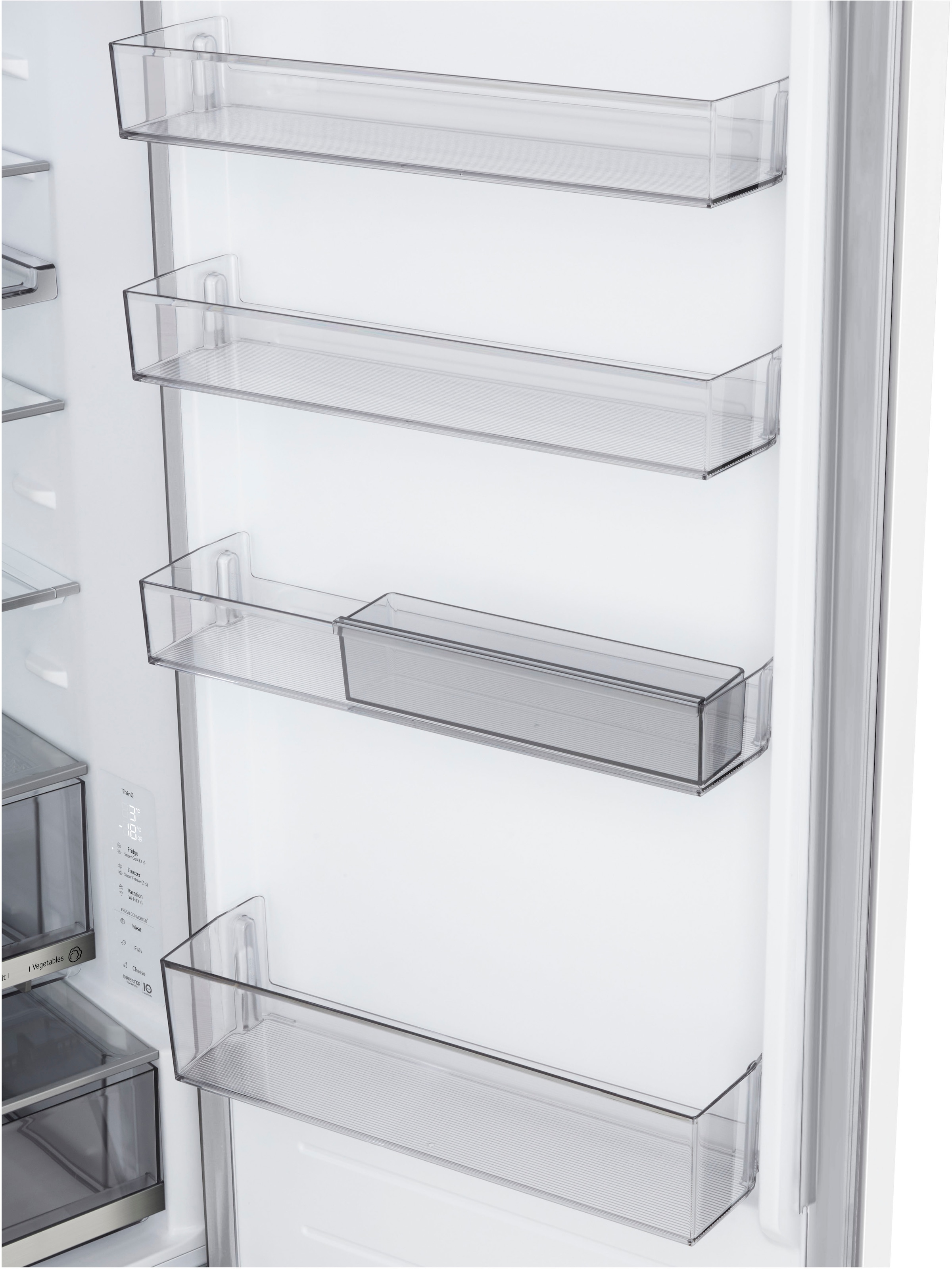 LG Kühl-/Gefrierkombination »GBBS726ASW« 203 cm hoch 59,5 cm breit 0 Grad Zone und Total NoFrost