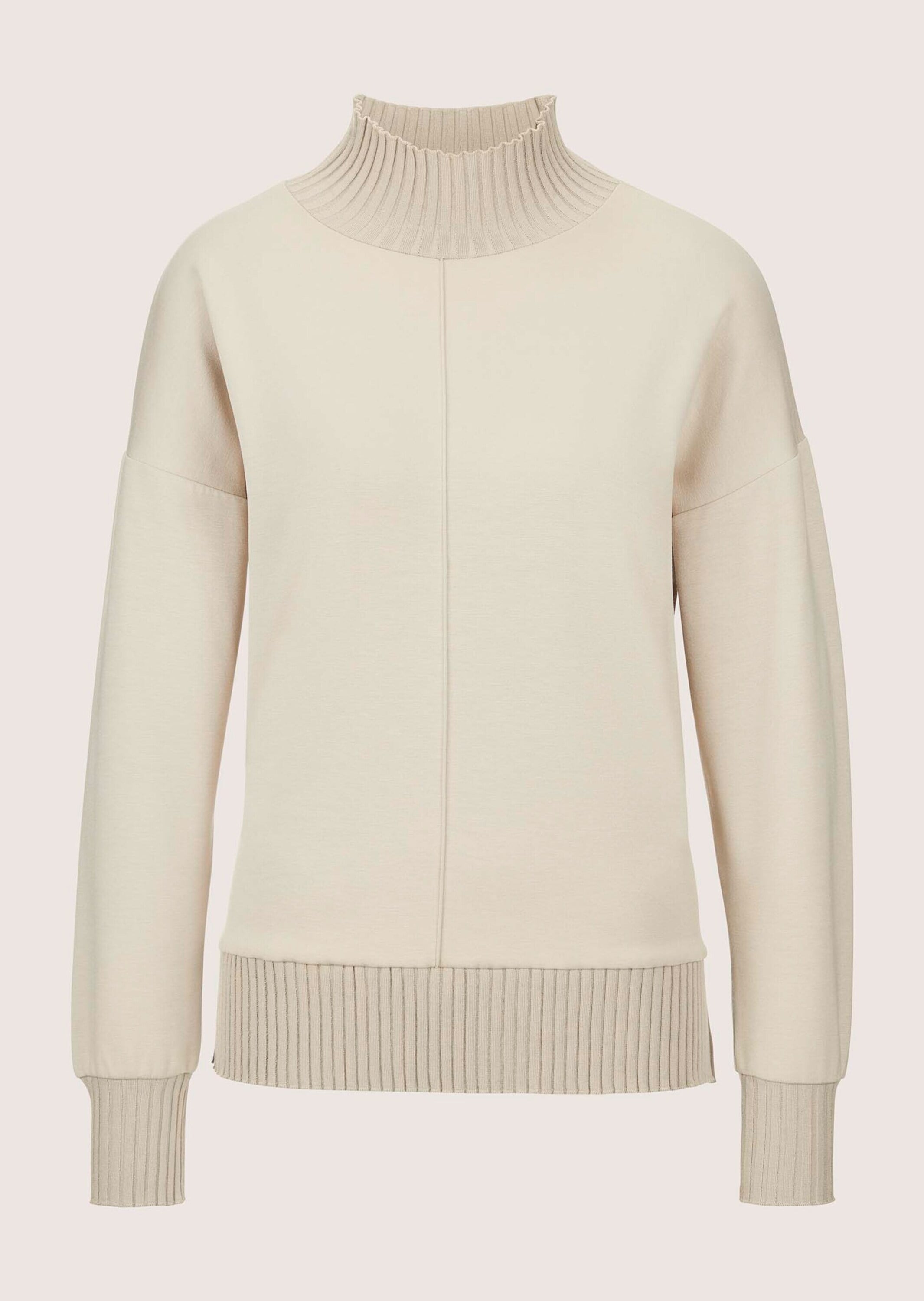 MADELEINE Langarmshirt "Sweatshirt Sportives Sweatshirt mit Stehkragen"