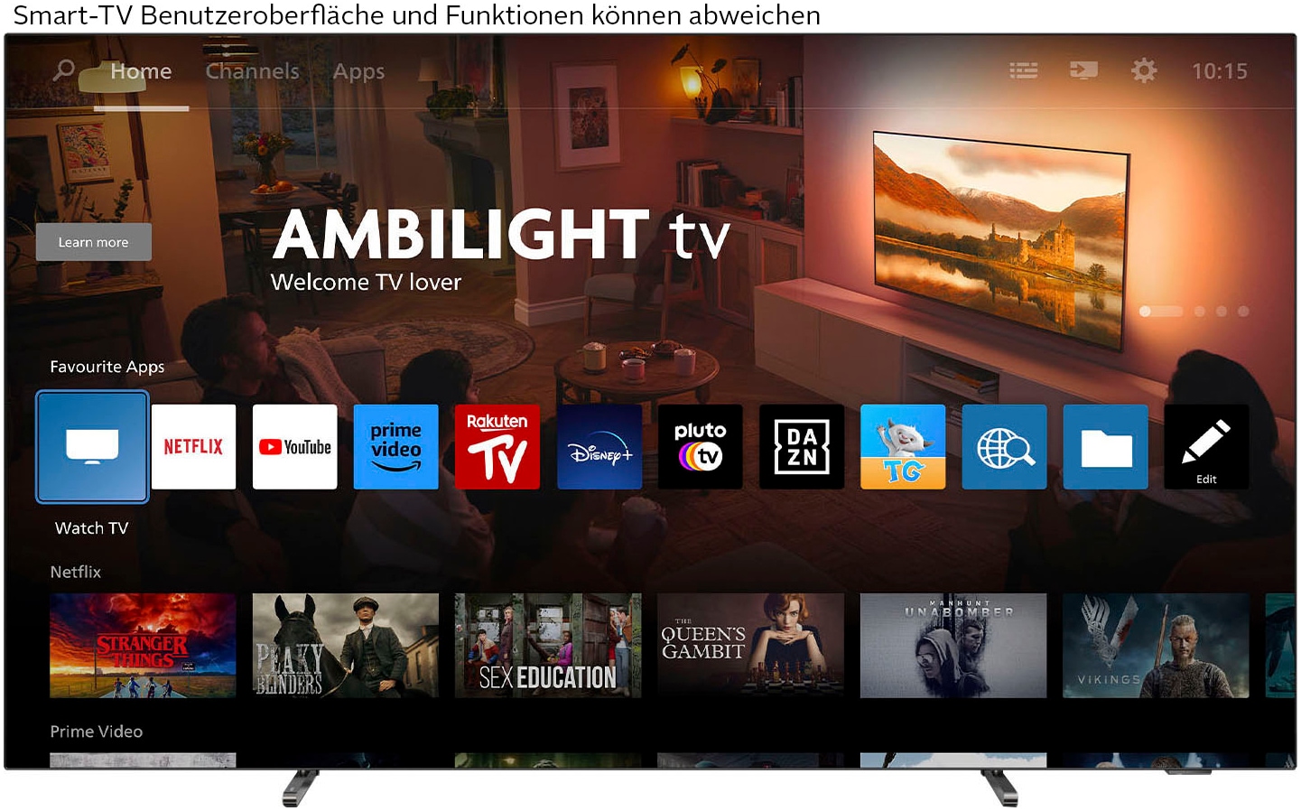 Philips OLED-Fernseher, 121 cm/48 Zoll, 4K Ultra HD, Smart-TV